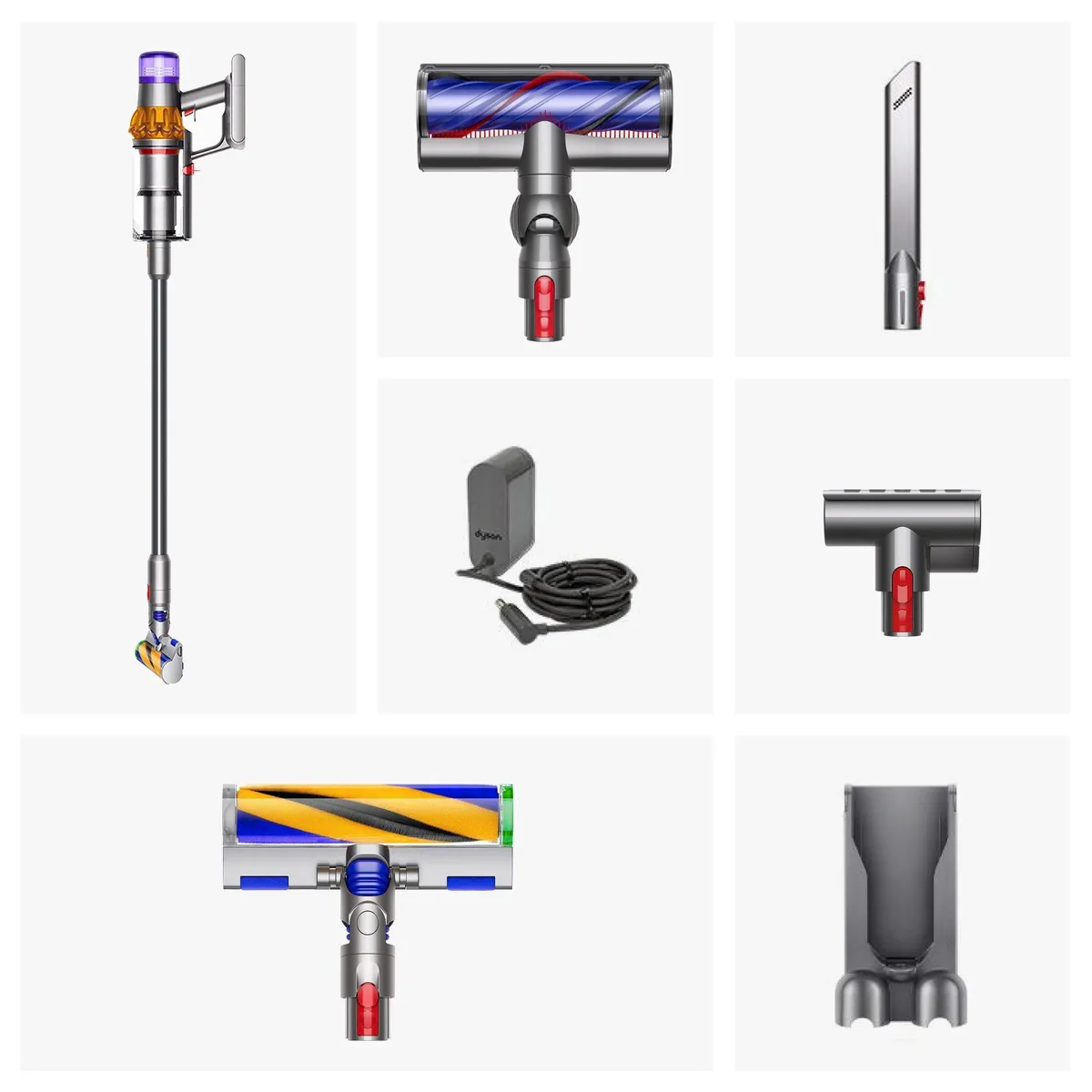 Dyson V12 Detect Slim Absolute, Laser-Staubsauger, Motorbar Elektrobürste, 545 W 4