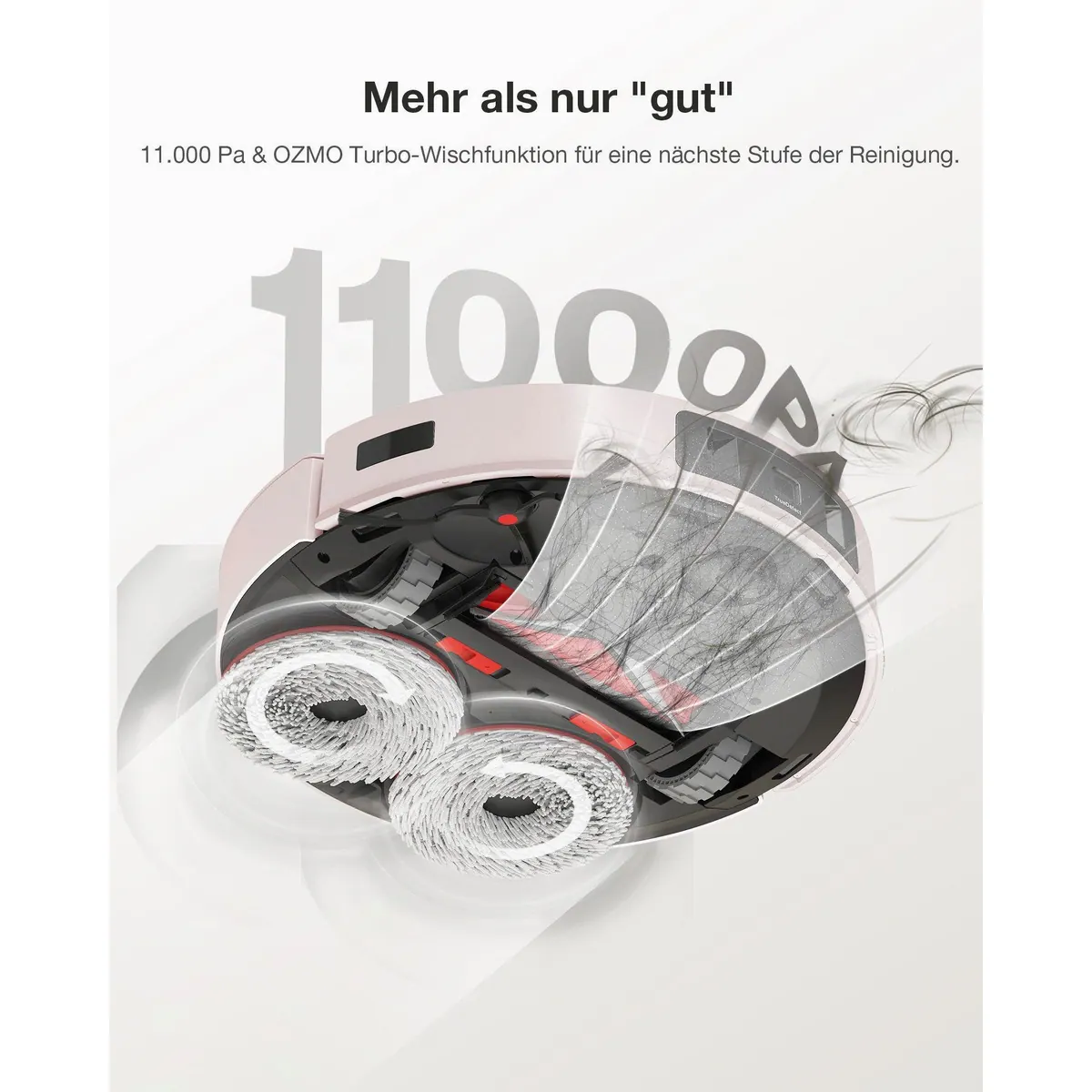 ECOVACS Deebot T30 PRO Omni, kraftvolle Reinigung, automatische Moppreinigung, Smart-Funktionen 2