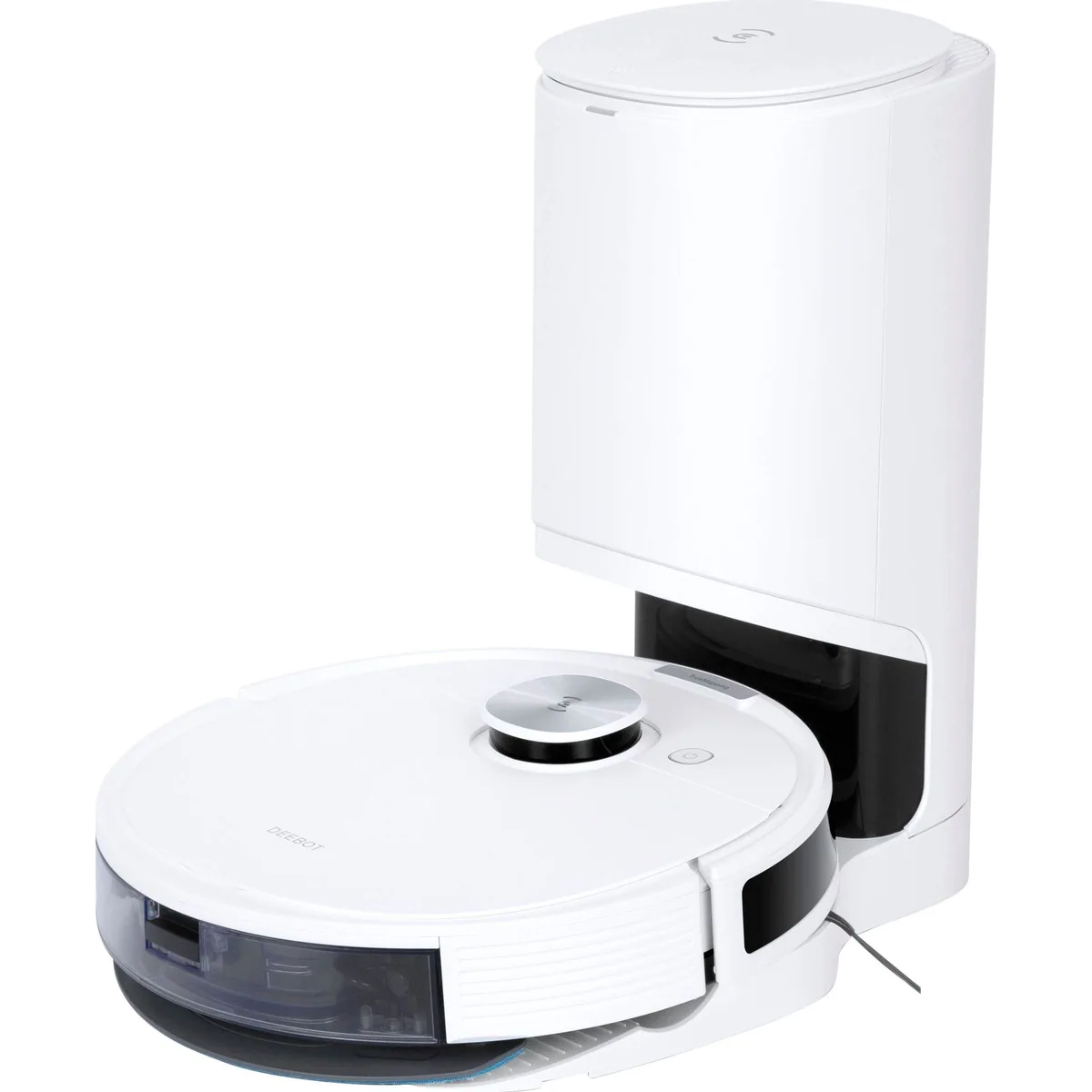 Ecovacs DEEBOT N10 Plus, 4300PA Saugroboter mit Wischfunktion — LiDAR Navigation, Absaugstation, für Hartboden & Teppich