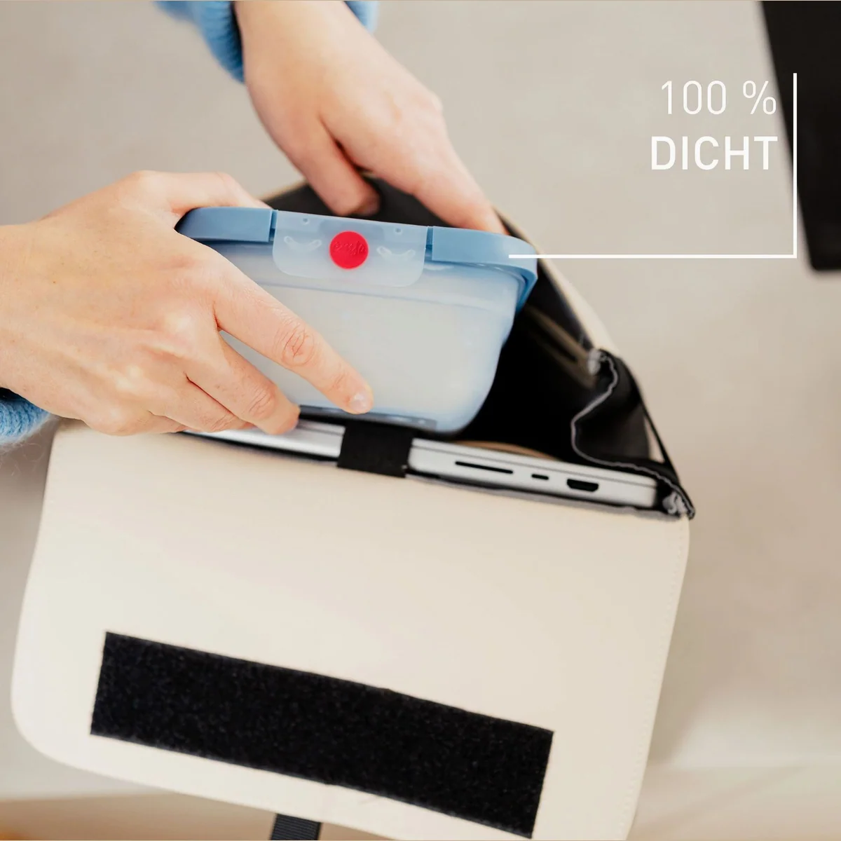 Emsa oneClick Frischhaltedosen Set, 3-teilig, 100% dicht, einfaches Öffnen & Schließen 3