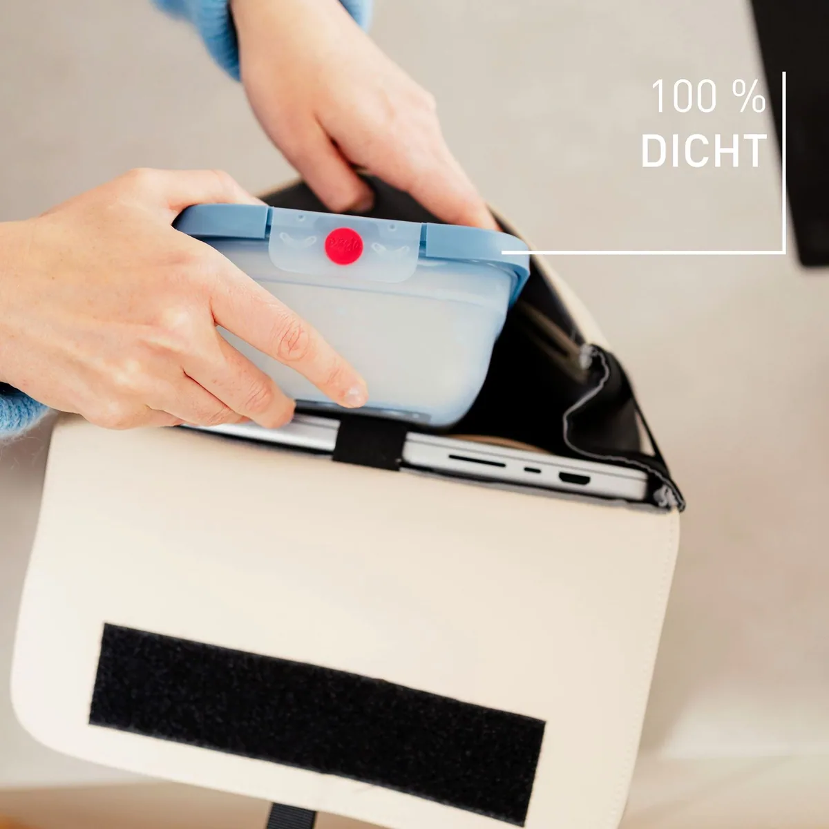 Emsa oneClick Frischhaltedosen Set, 3-tlg, 100% dicht, einfaches Öffnen und Schließen 3