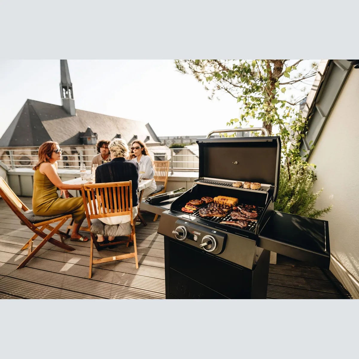Enders eCrave 2 Elektrogrill, kompakt, leistungsstark, einfache Reinigung 2