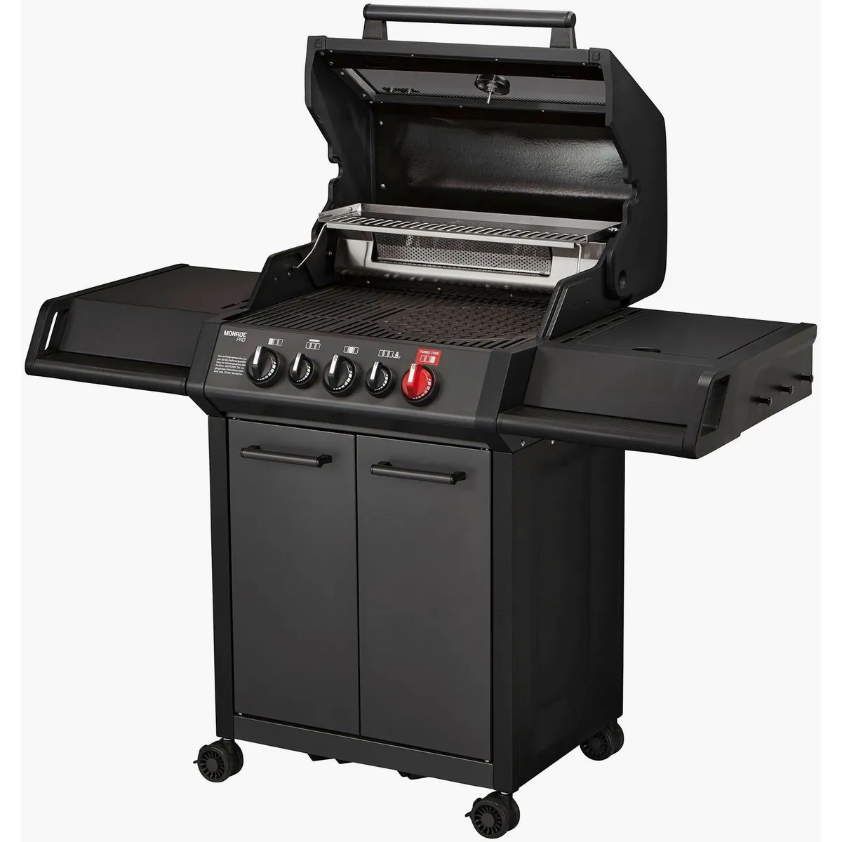Enders Gasgrill Monroe Pro 3 SIK Turbo Shadow, vielseitig, langlebig, einfache Reinigung 4