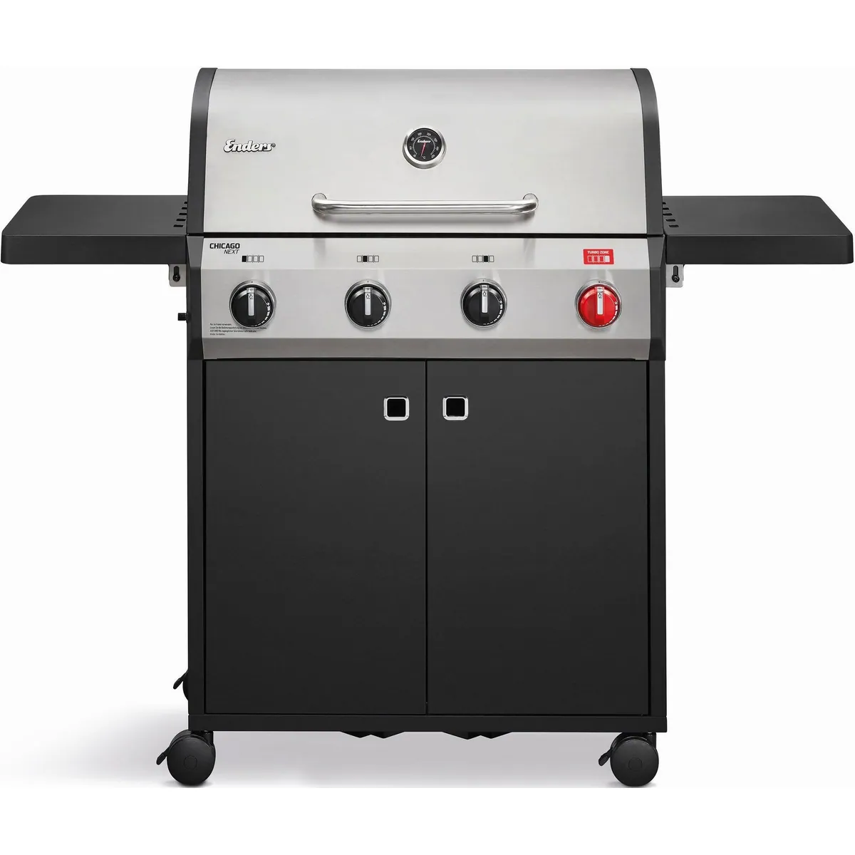 Enders Gasgrill Chicago Next 4 R Turbo, vielseitig, leistungsstark, einfach zu reinigen