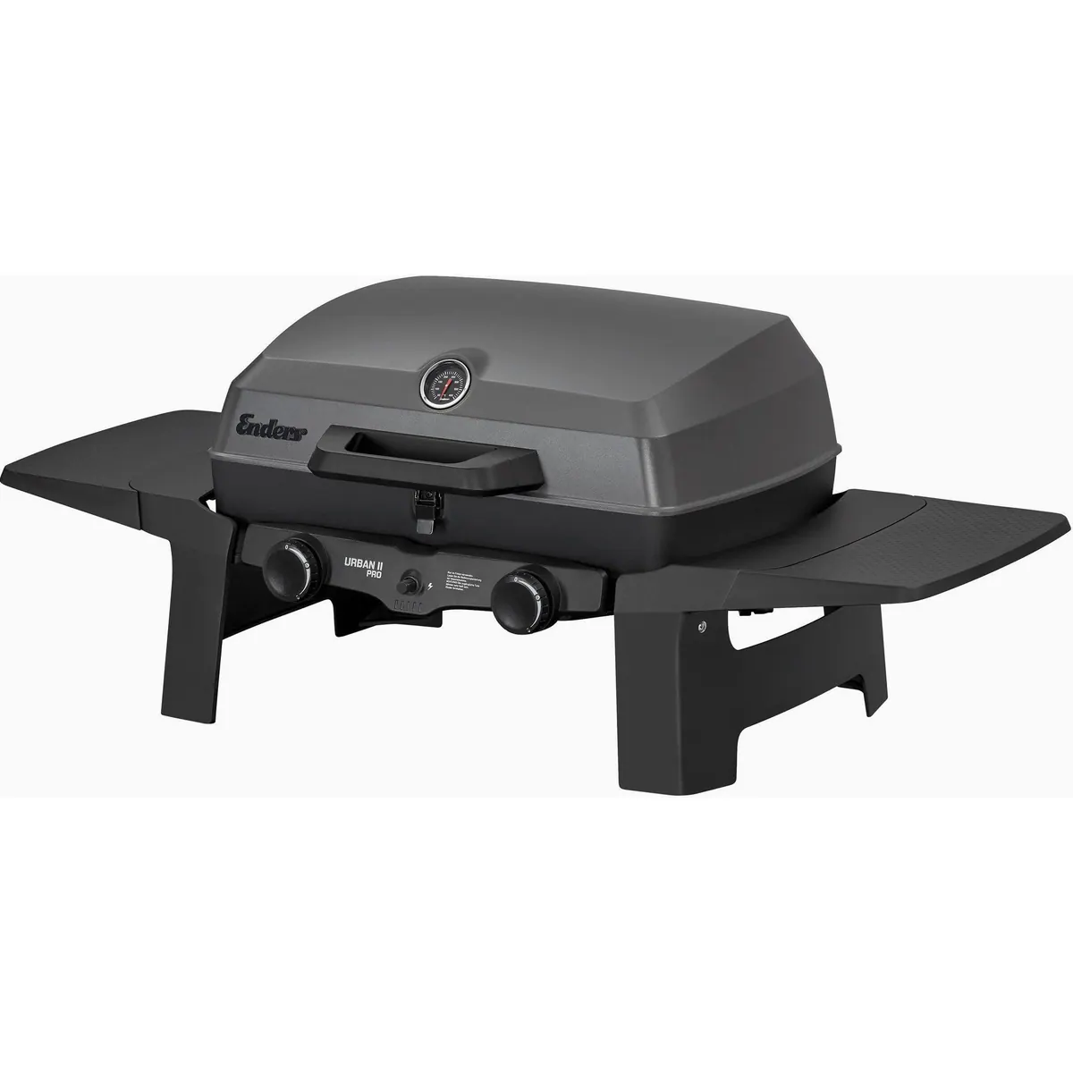 Enders Urban Pro II Gasgrill, 2 Edelstahlbrenner, emaillierter Gussrost