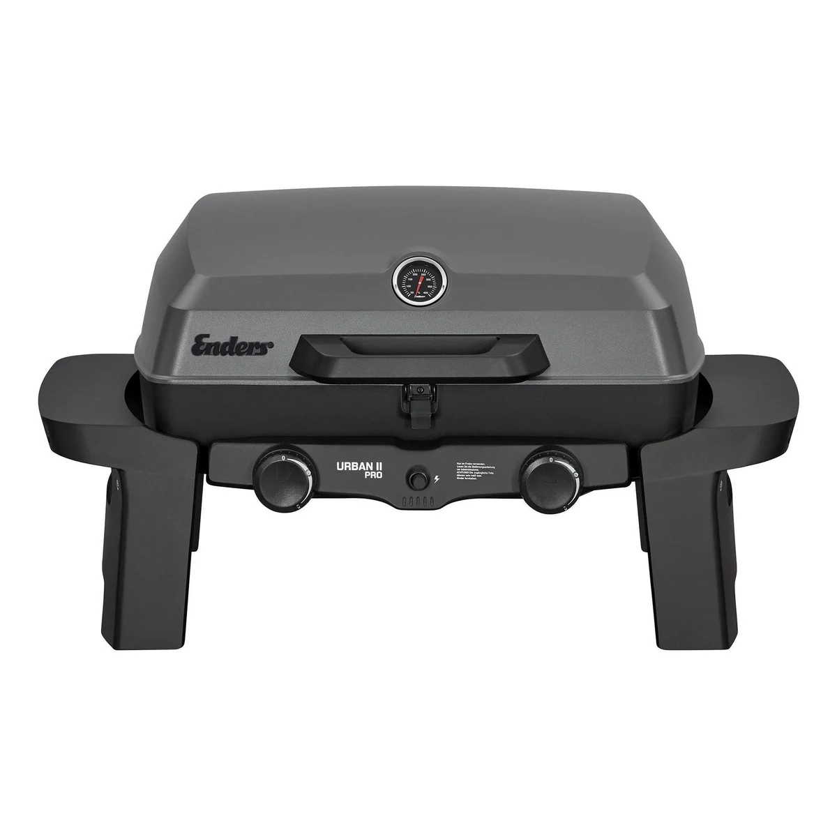 Enders Urban Pro II Gasgrill, 2 Edelstahlbrenner, emaillierter Gussrost 3