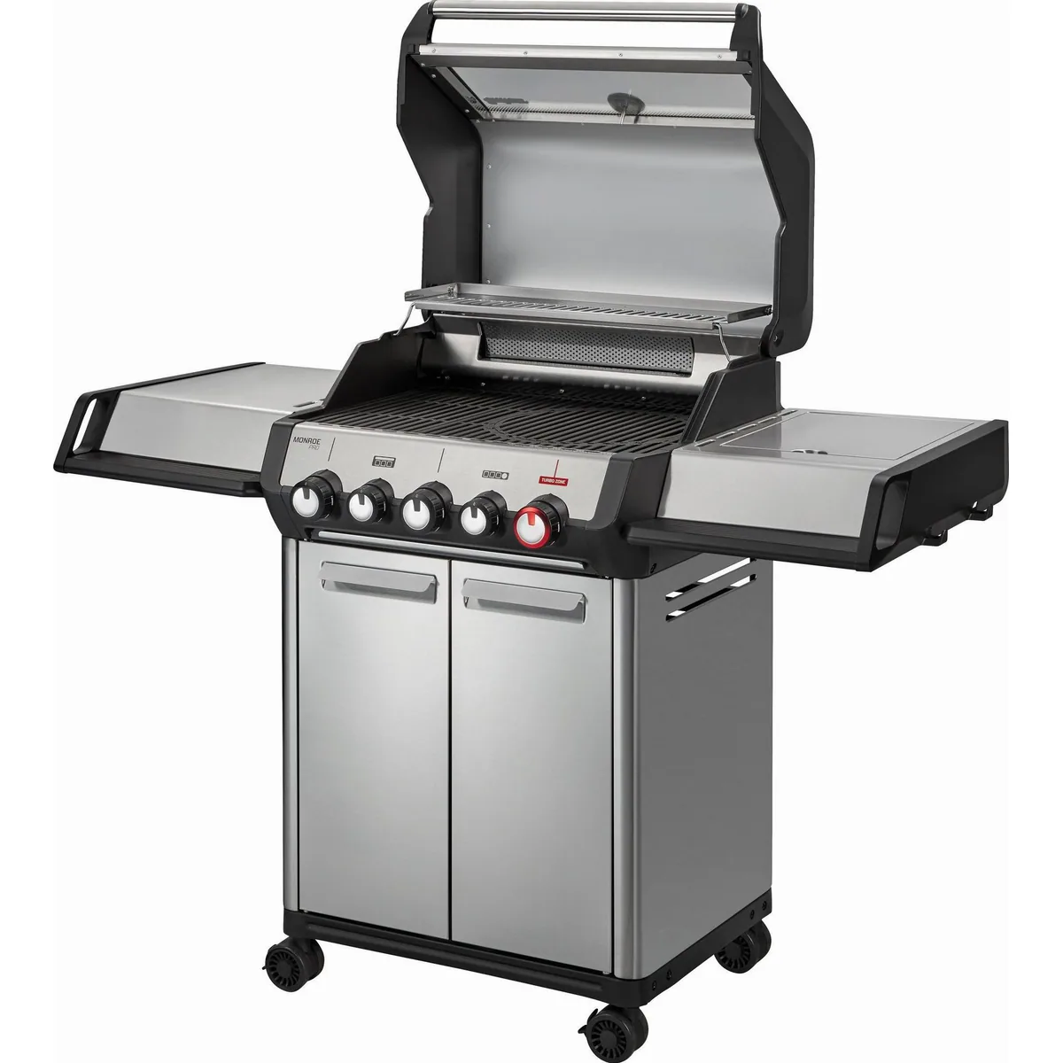 Enders Gasgrill Monroe Pro 3 SIKR Turbo, hohe Leistung, einfache Reinigung, vielseitiges Grillen