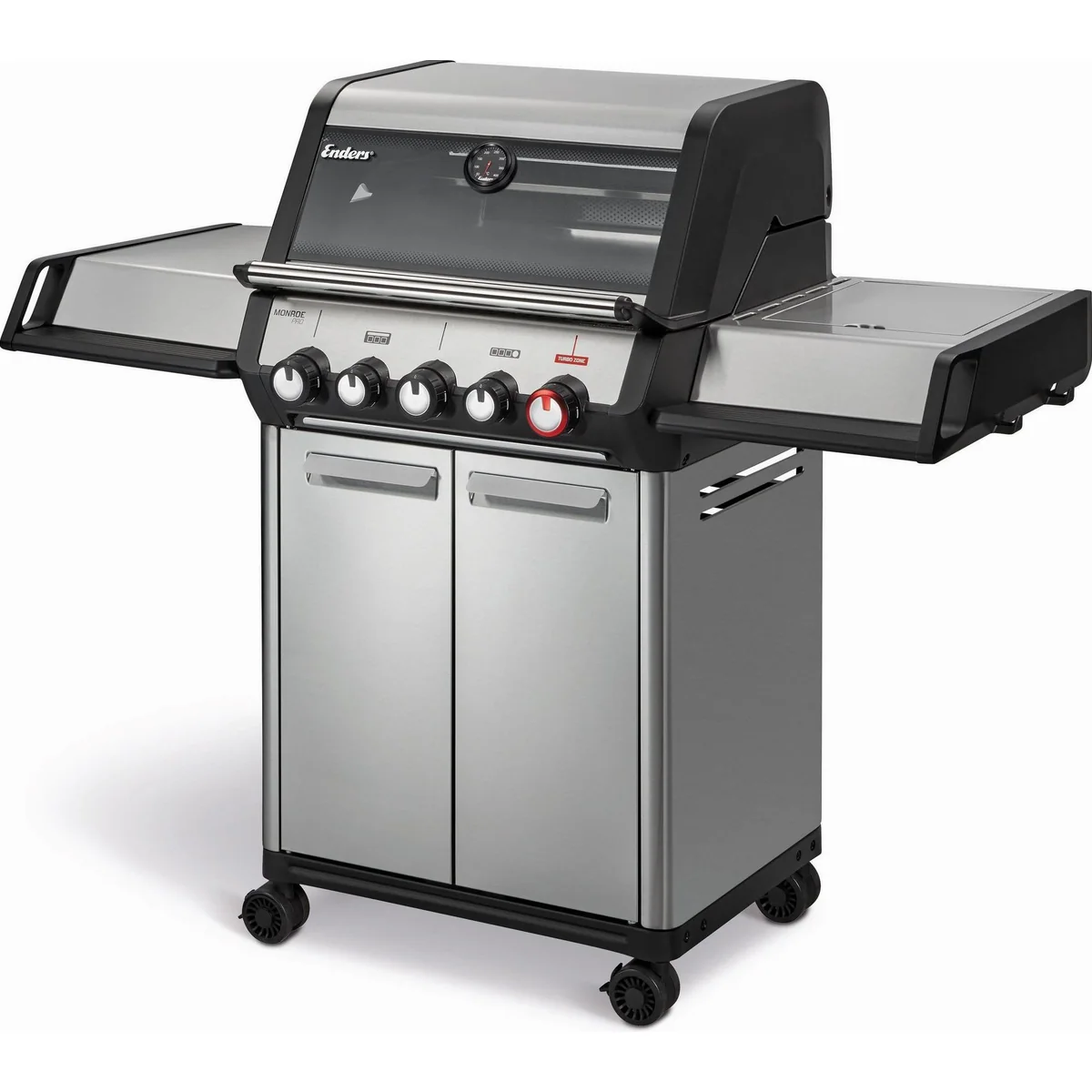 Enders Gasgrill Monroe Pro 3 SIKR Turbo, hohe Leistung, einfache Reinigung, vielseitiges Grillen 3