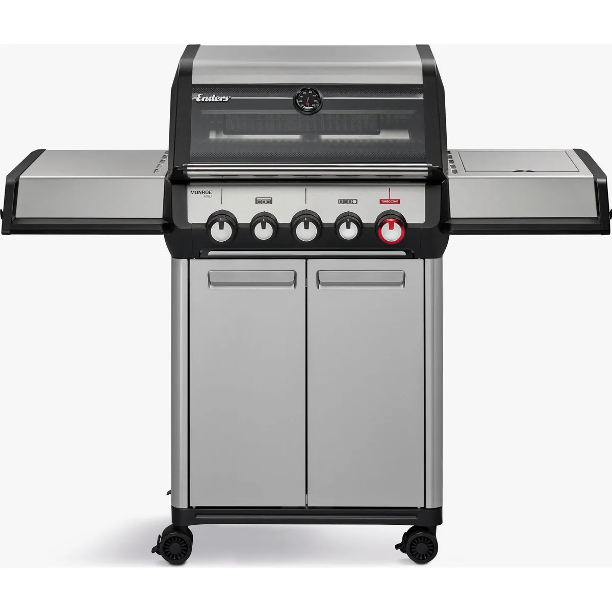 Enders Gasgrill Monroe Pro 3 SIKR Turbo, hohe Leistung, einfache Reinigung, vielseitiges Grillen 4