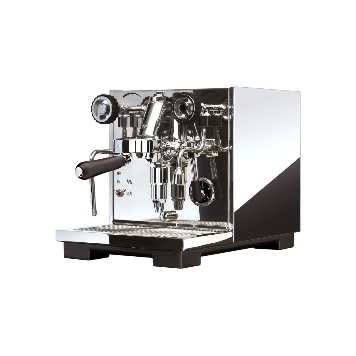 Eureka Espressomaschine Pura, elegantes Design, vollständige manuelle Kontrolle, Cool-Touch-Technologie