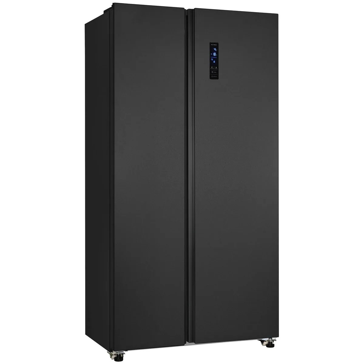 exquisit SBS46-040E inoxlook-az, 177 cm hoch, No Frost-Funktion, hohe Flexibilität