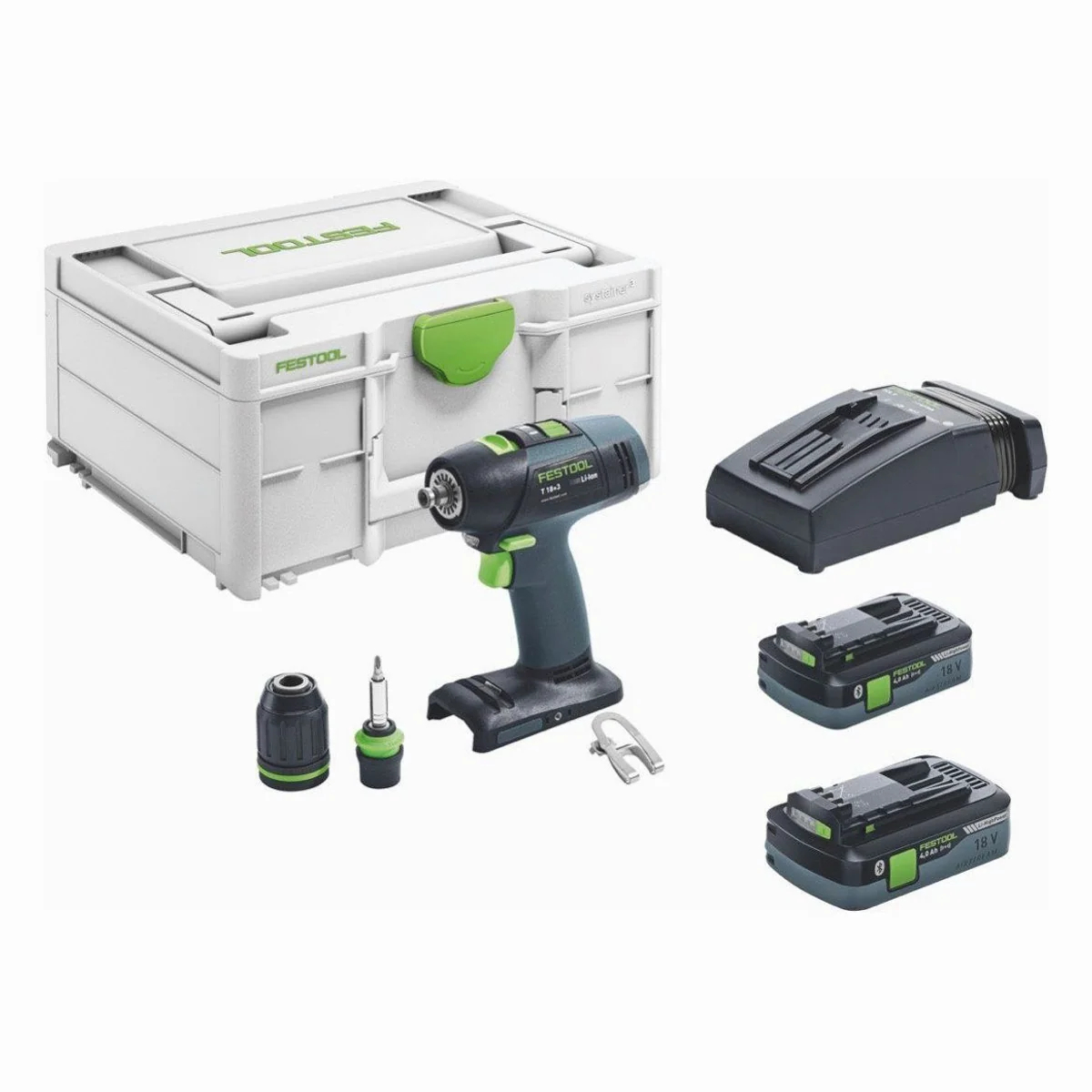 FESTOOL T 18+3 HPC 4,0 I-Plus, bürstenlos, leicht, vielseitig 2