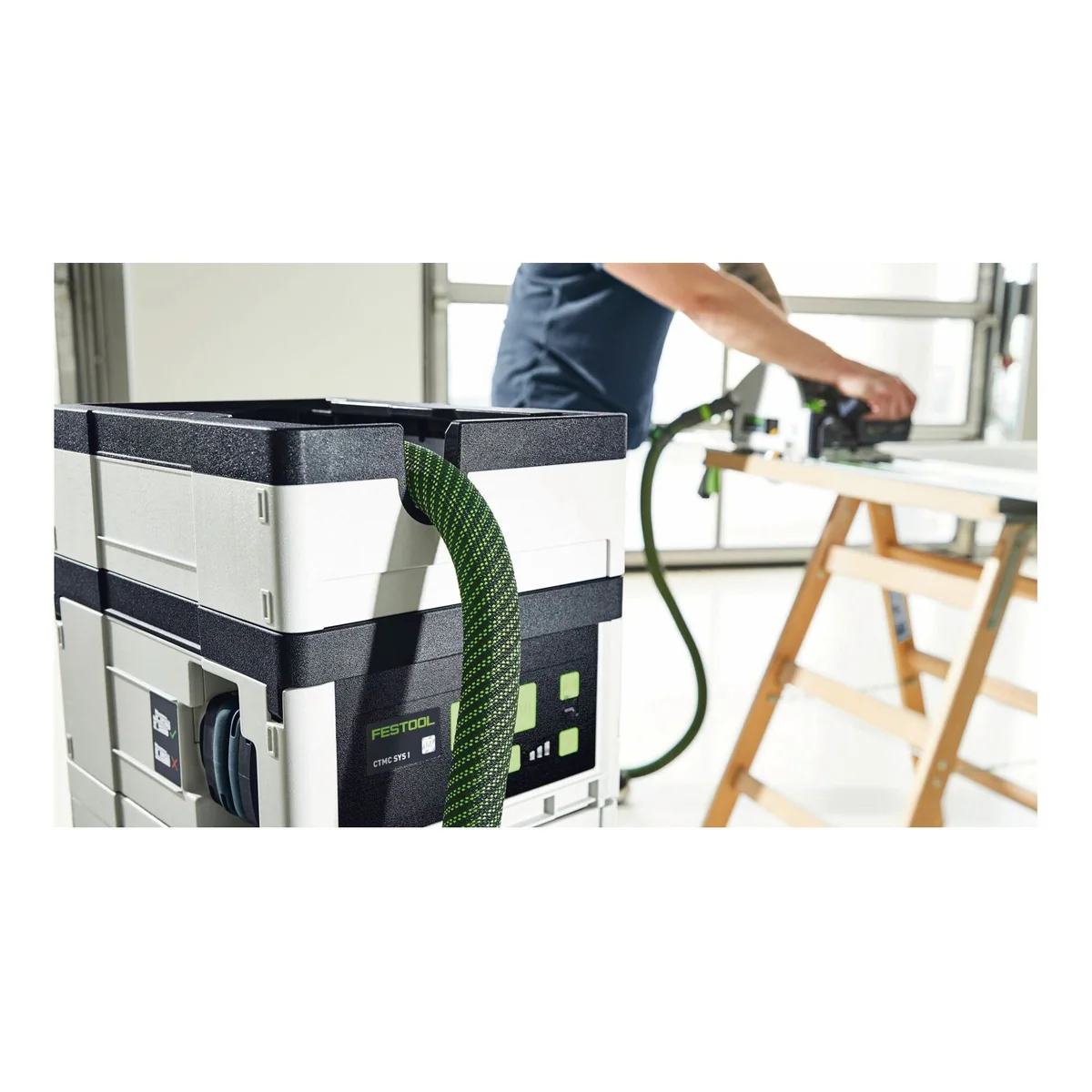FESTOOL Akku-Absaugmobil CTMC SYS I-Basic, kompakt, mobil, leistungsstark 3