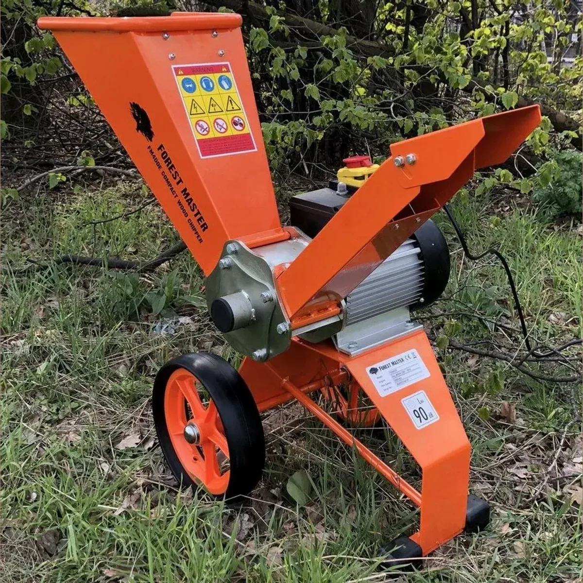 Forest Master FM4DDE Elektro Häcksler, 2800 Watt, max. 5 cm Astdurchmesser, Direktantrieb