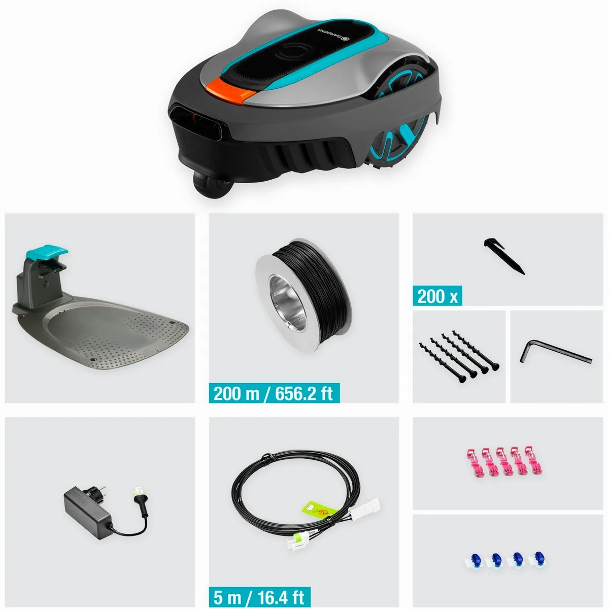 GARDENA SILENO city Mähroboter, ideal für kleine Gärten, leise & programmierbar 4