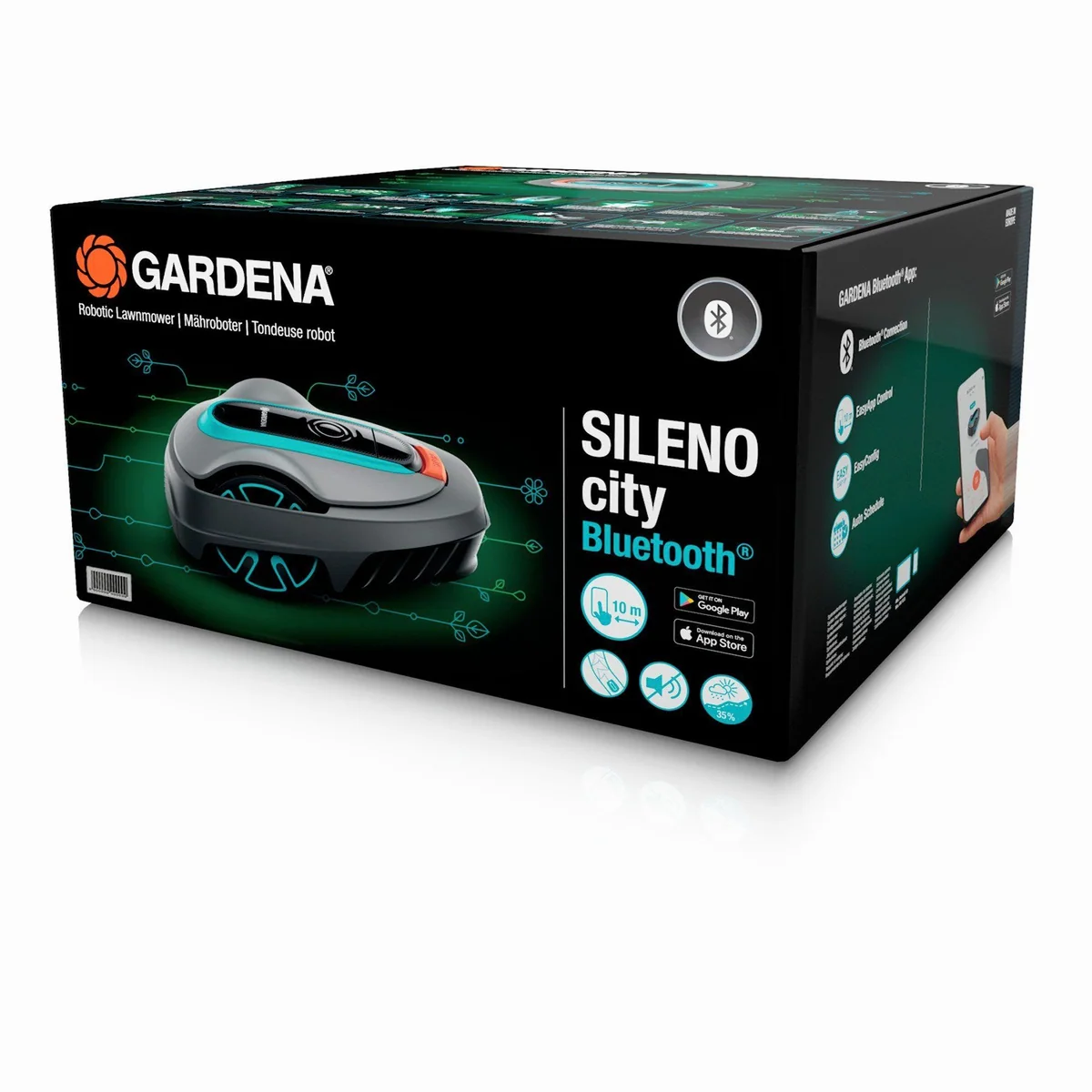 GARDENA SILENO city Mähroboter, ideal für kleine Gärten, leise & programmierbar 5
