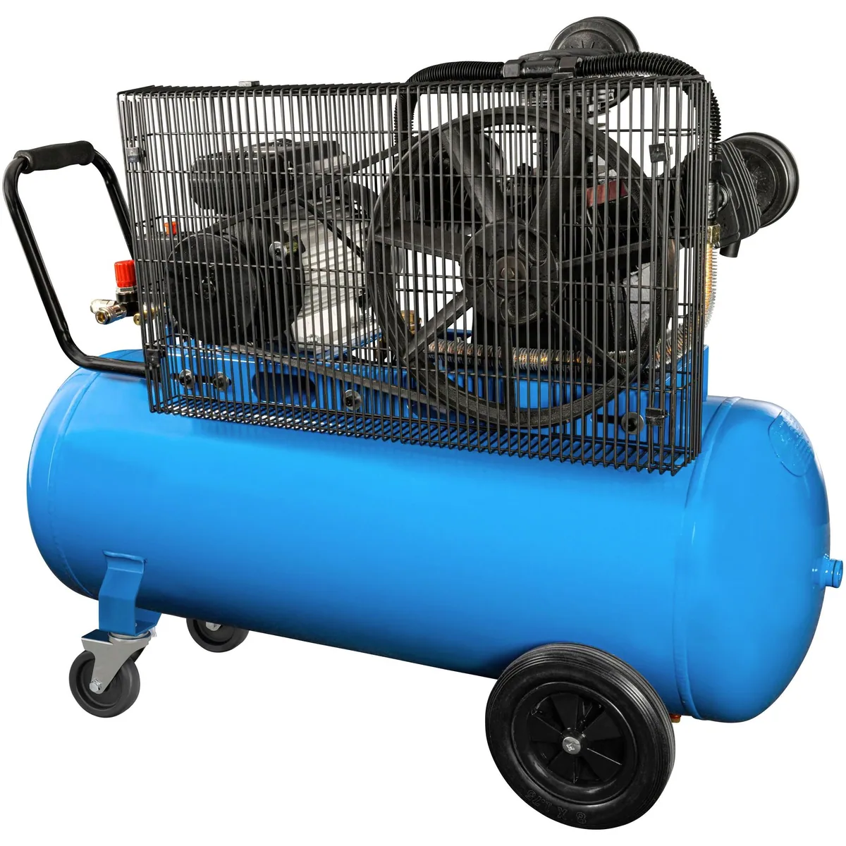 Güde Kompressor 551/10/100, 550 W, 10 bar max., 100 l Druckkessel 2