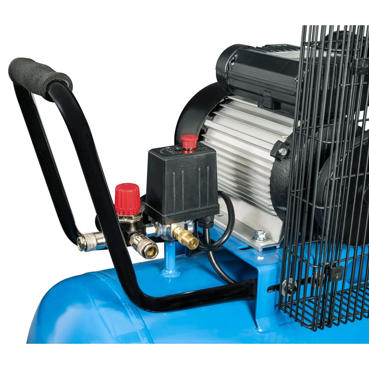 Güde Kompressor 551/10/100, 550 W, 10 bar max., 100 l Druckkessel 3