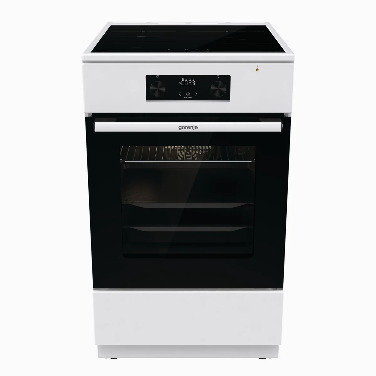 GORENJE Induktions-Standherd, Teleskopauszug, Aqua Clean