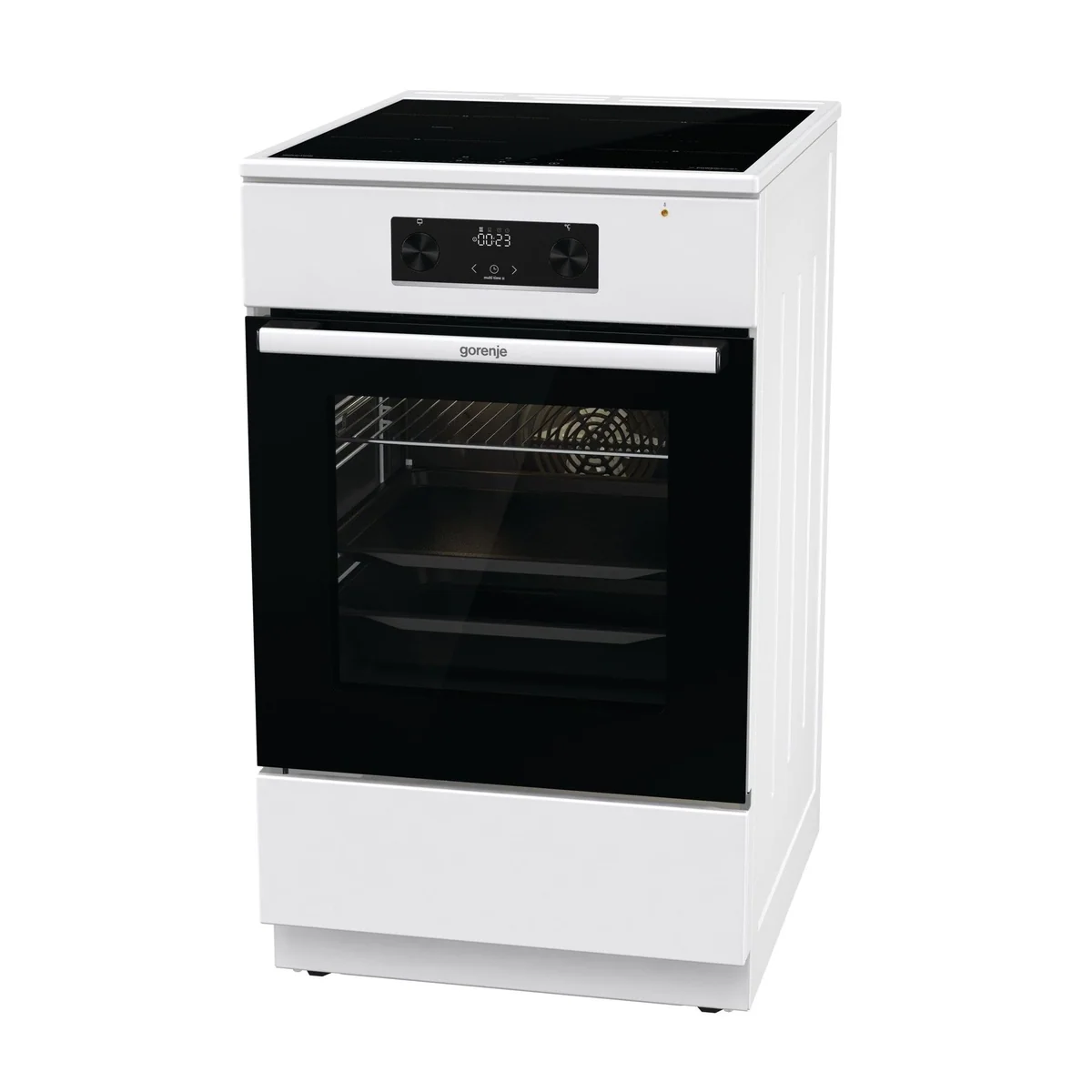 GORENJE Induktions-Standherd, Teleskopauszug, Aqua Clean 2
