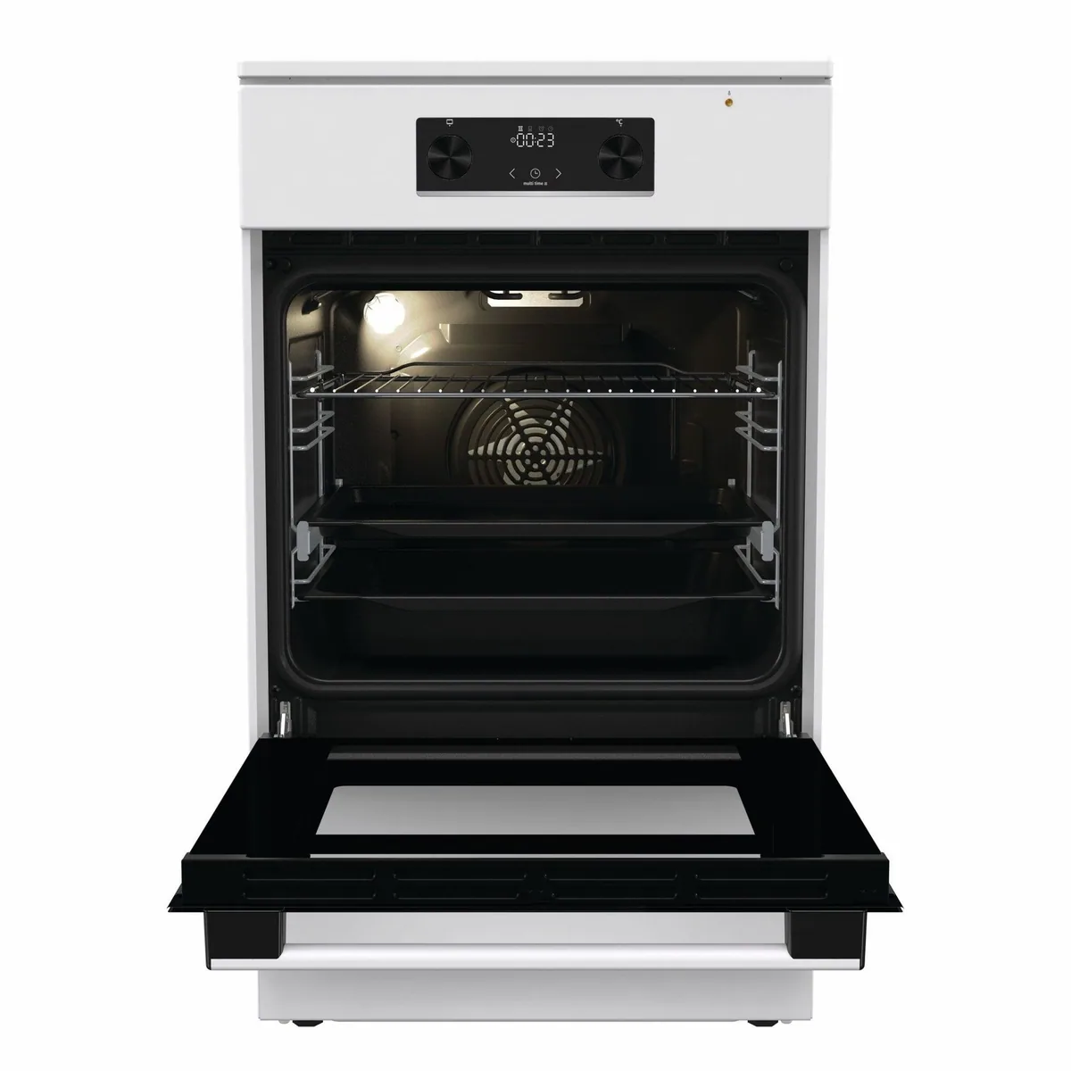 GORENJE Induktions-Standherd, Teleskopauszug, Aqua Clean 3