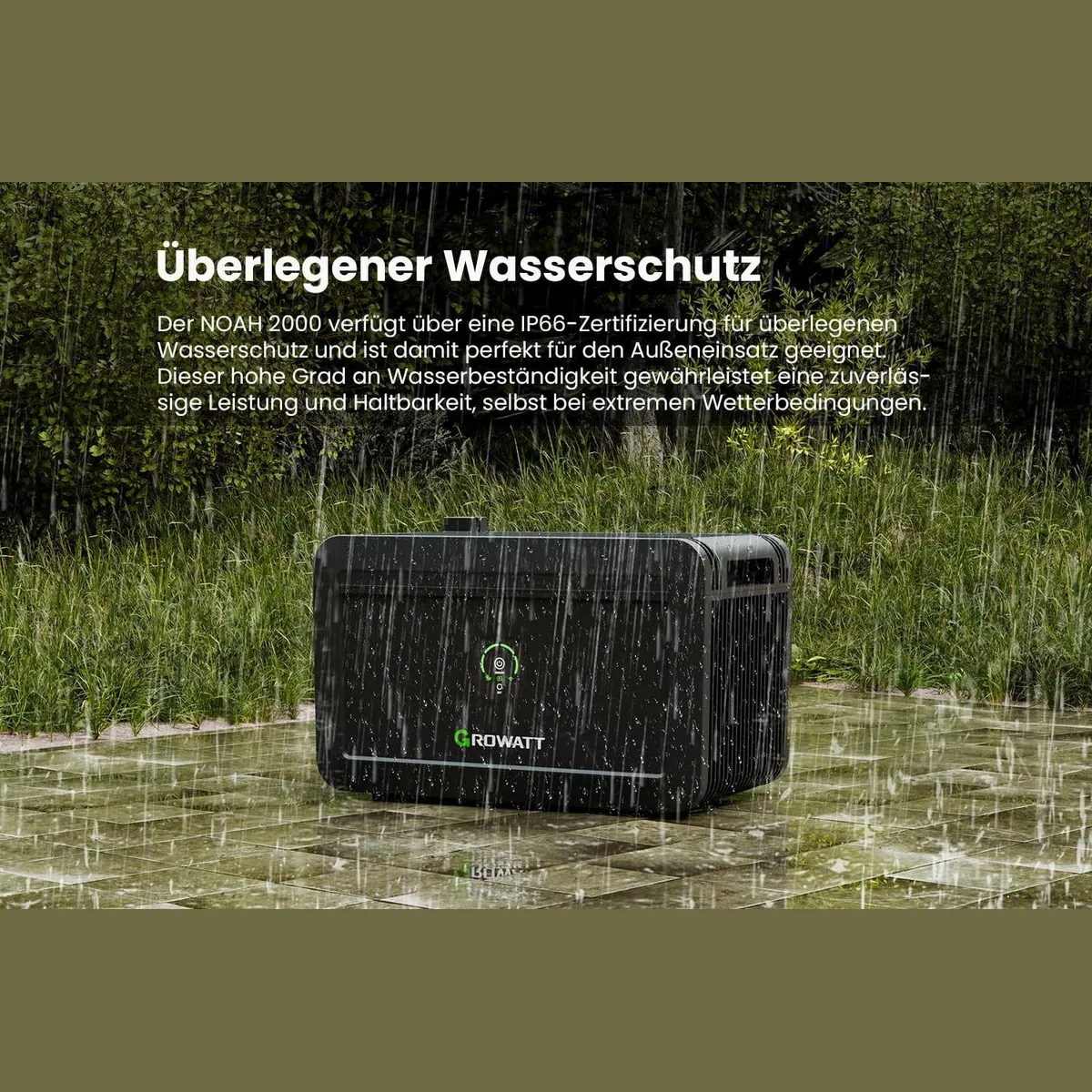 Growatt NOAH 2000 Speicher, erweiterbar, Niedrigtemperaturschutz, App-Steuerung 3