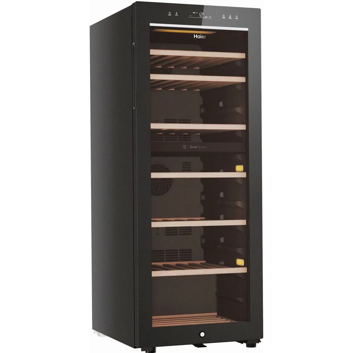 Haier HWS77GDAU1 Weinkühlschrank, präzise Temperaturregelung, elegantes Design, 77 Flaschen