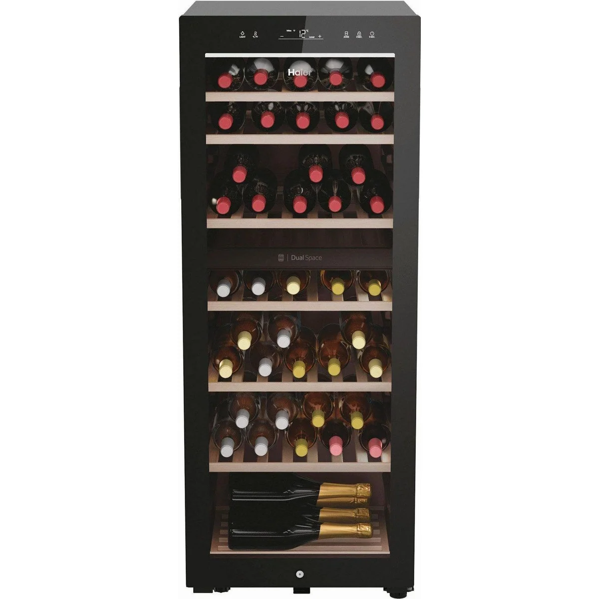 Haier HWS77GDAU1 Weinkühlschrank, präzise Temperaturregelung, elegantes Design, 77 Flaschen 3