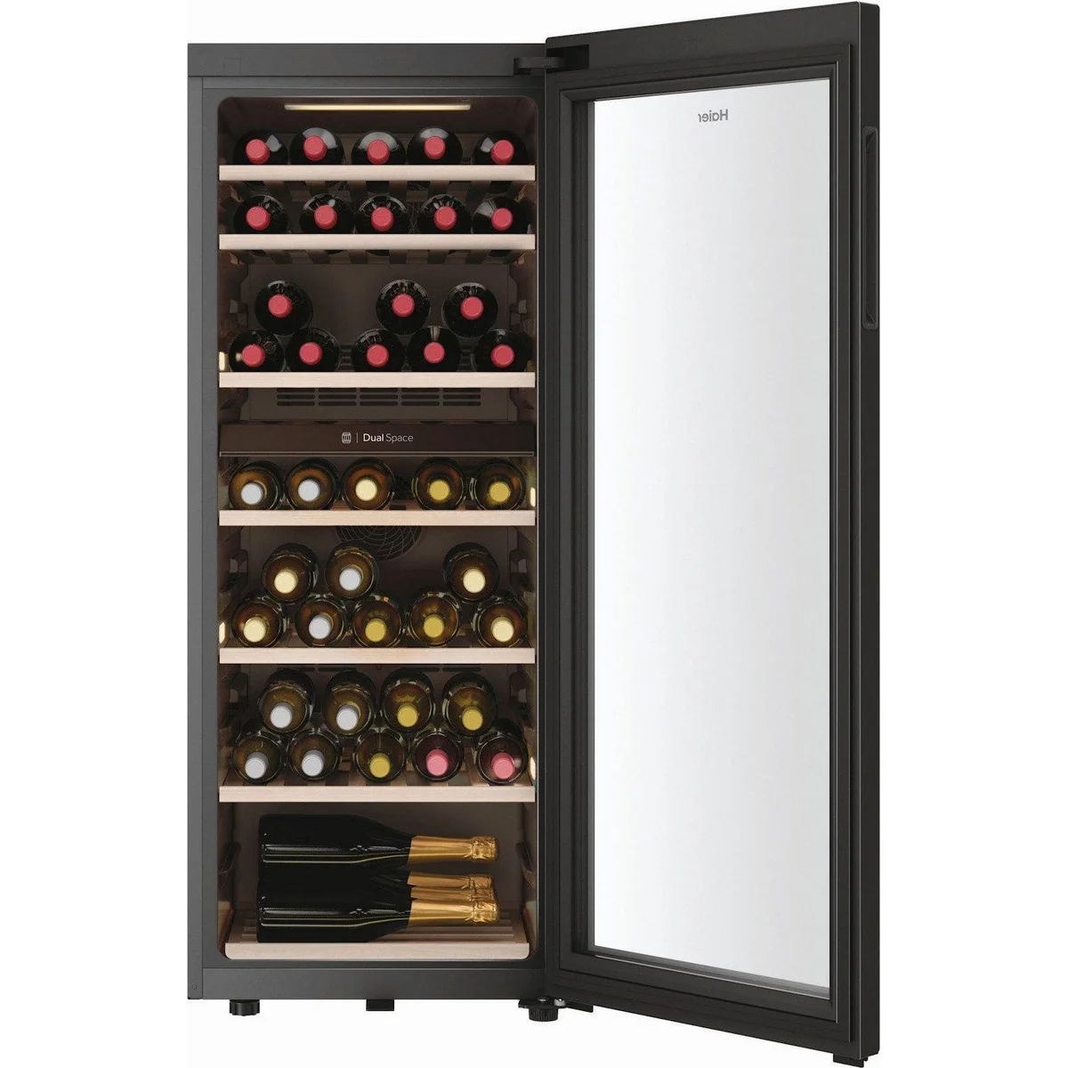 Haier HWS77GDAU1 Weinkühlschrank, präzise Temperaturregelung, elegantes Design, 77 Flaschen 4