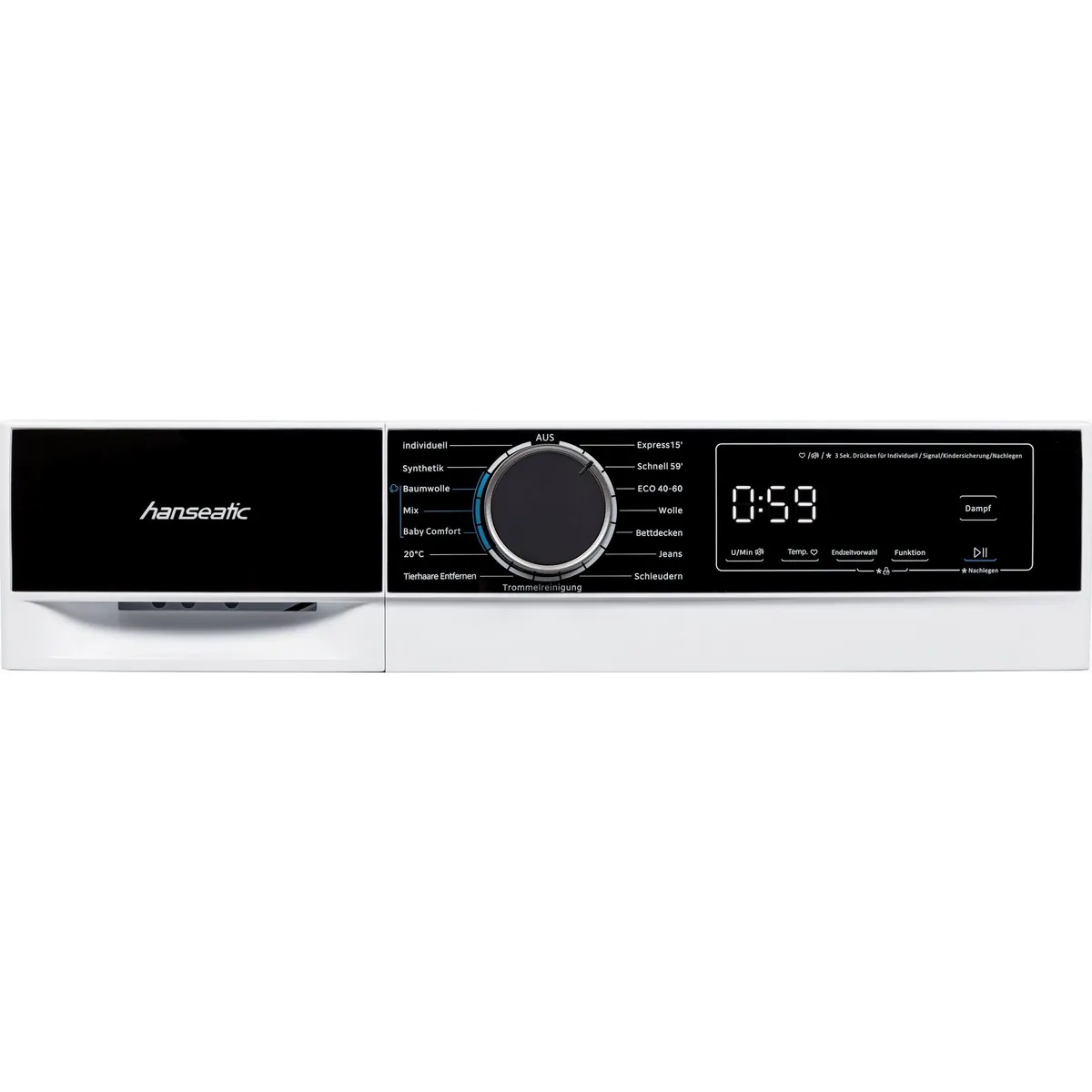 Hanseatic HWMA714A Waschmaschine, energieeffizient, AquaStop, 7 kg Fassungsvermögen 5