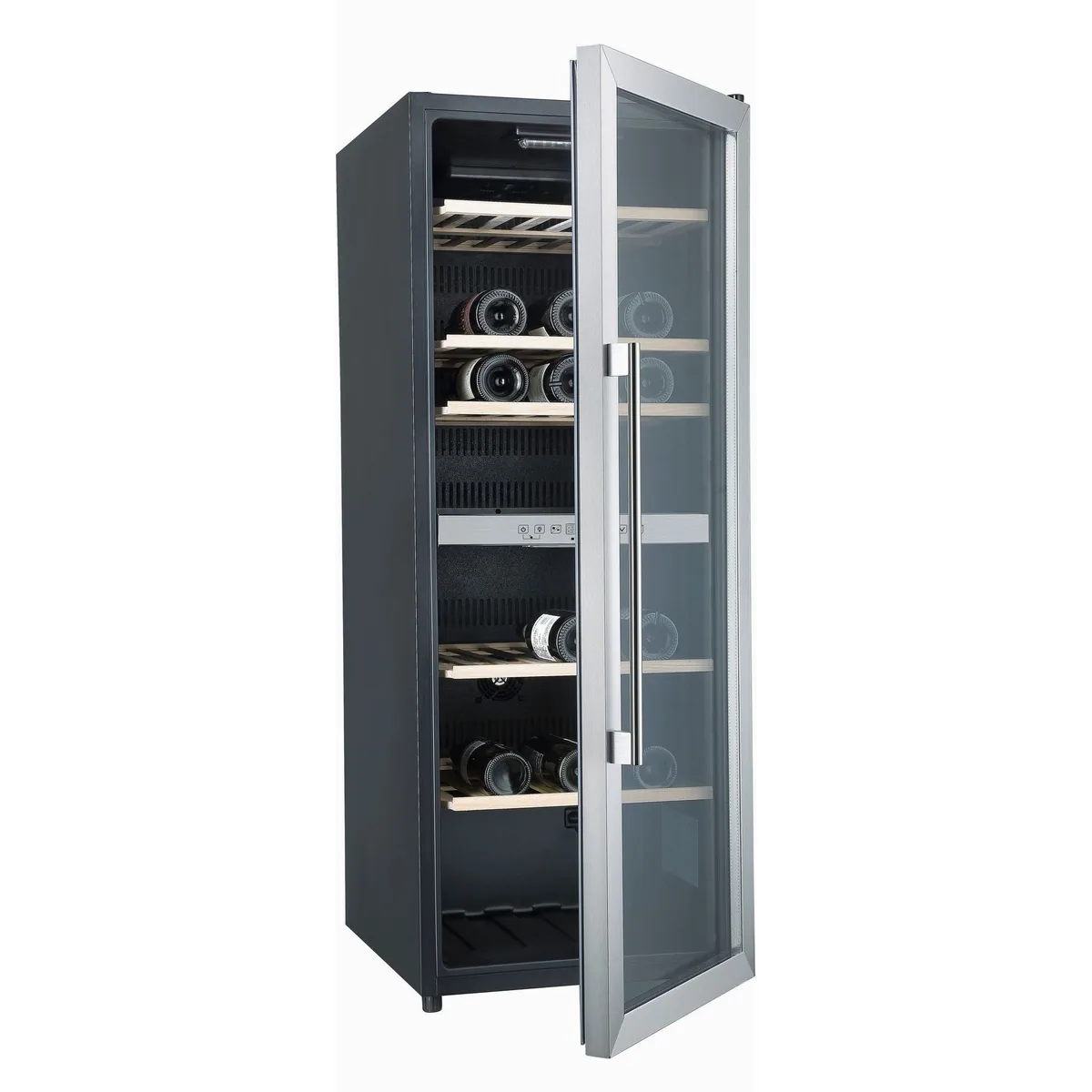 Hanseatic Weinkühlschrank HWC77FCIA, für 77 Flaschen, energieeffizient, elegante Optik 2