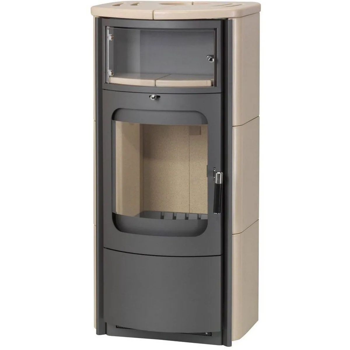 HARK Kaminofen Opera B Kachel creme, 7 kW, hoher Wirkungsgrad 3