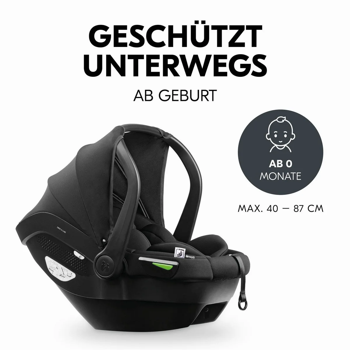 Hauck Move N Care Trio Set, 3in1 Kinderwagen mit Babywanne, Babyschale und Zubehör 3