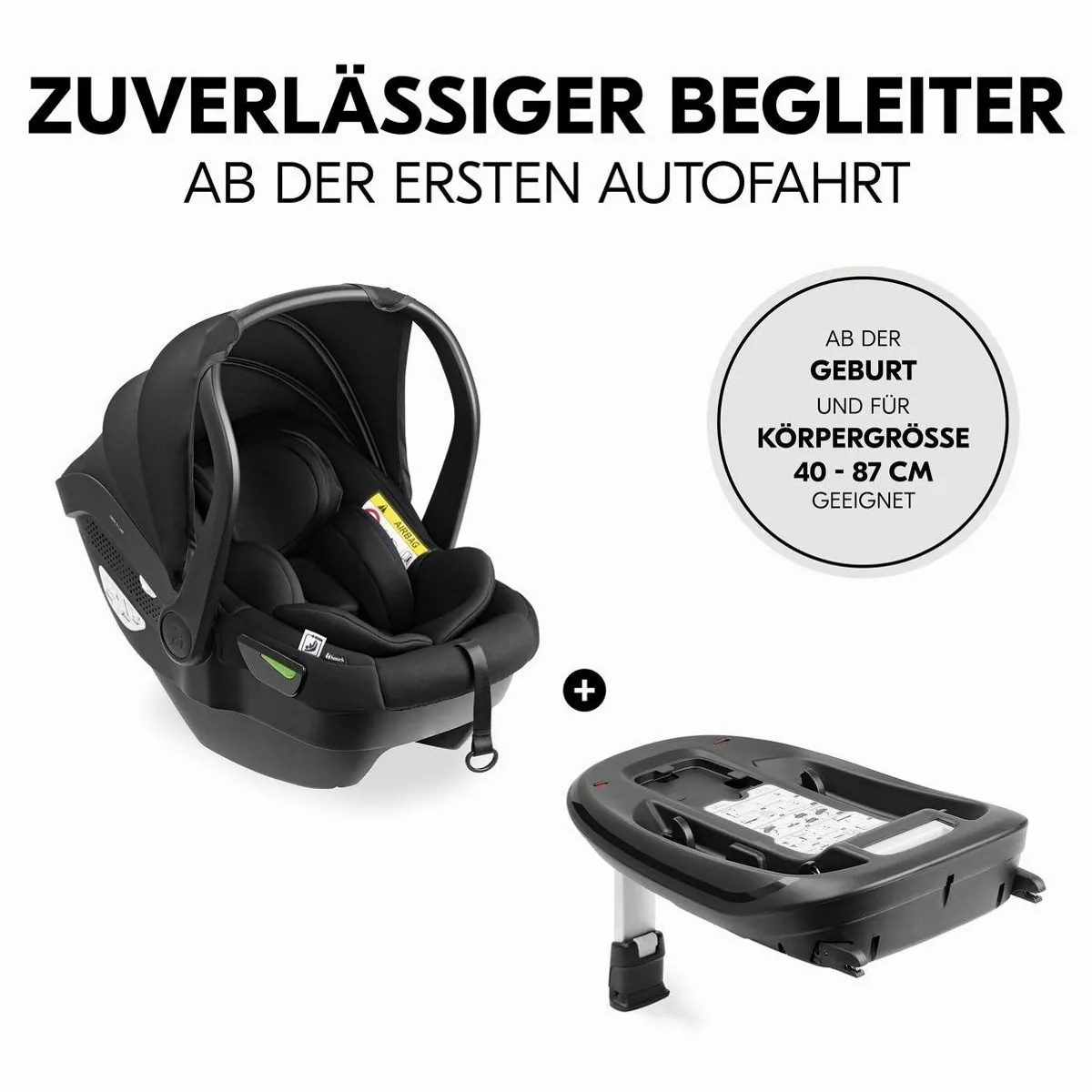 Hauck Move N Care Trio Set, 4in1 Kinderwagen mit Babywanne, Isofix-Basis & Zubehör 3