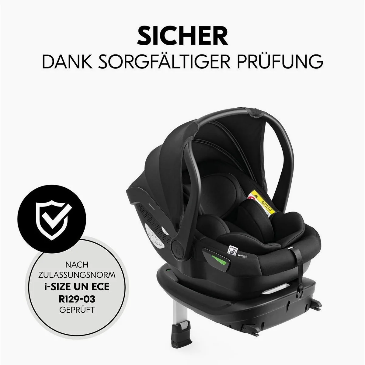 Hauck Move N Care Trio Set, 4in1 Kinderwagen mit Babywanne, Isofix-Basis & Zubehör 4