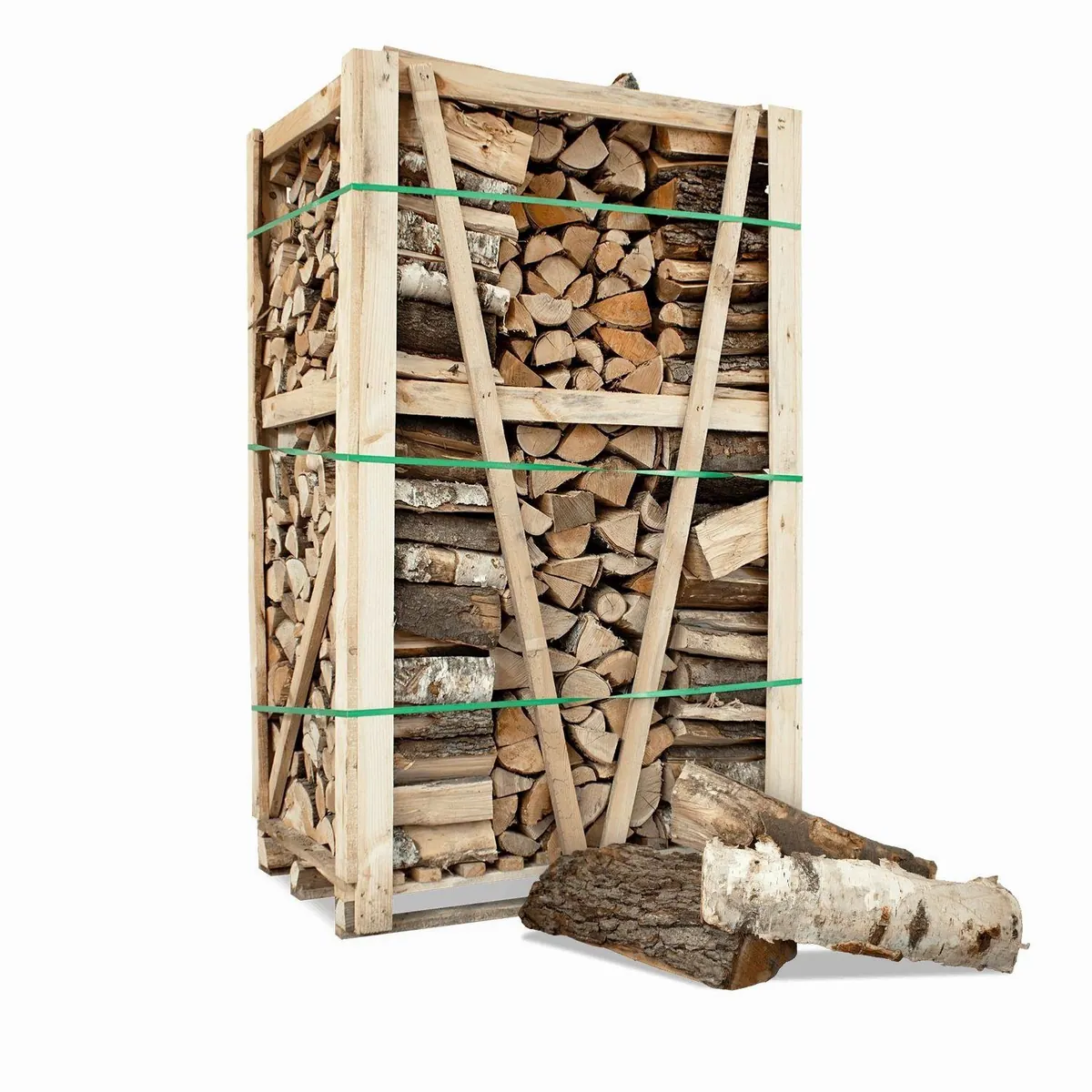 HEIZFUXX Kaminholz Eiche 1RM, 750 kg, für effiziente Wärme