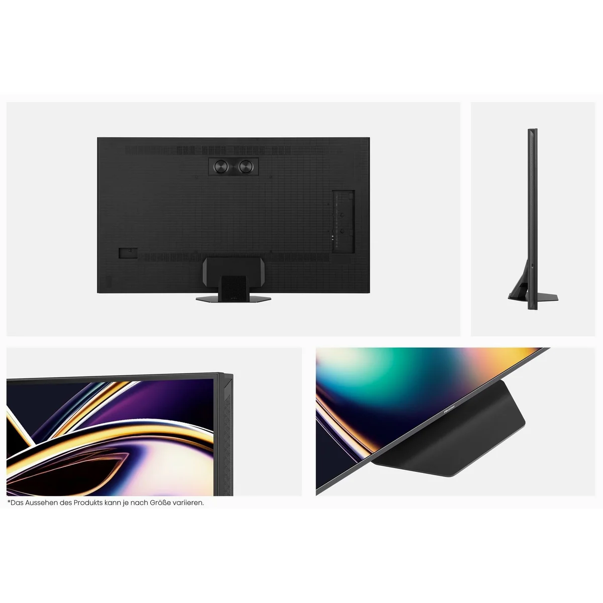 Hisense U8Q Mini LED Fernseher, 4K UHD, 165Hz Bildwiederholrate, Dolby Atmos Sound 5
