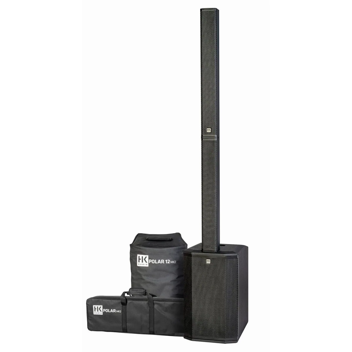 HK Audio Polar 12 MK2 Lautsprechersystem, kraftvoller Klang, modernes Design, flexible Konnektivität