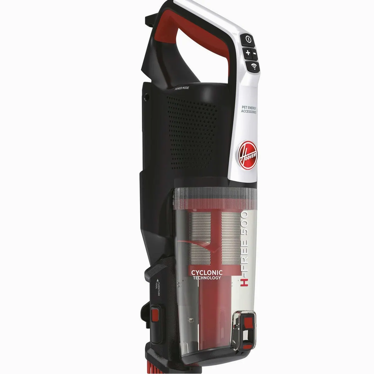 Hoover HF522REW 011 Akku-Hand- und Stielstaubsauger, kabellos, 80 Min. Laufzeit, motorisierte Düse 2