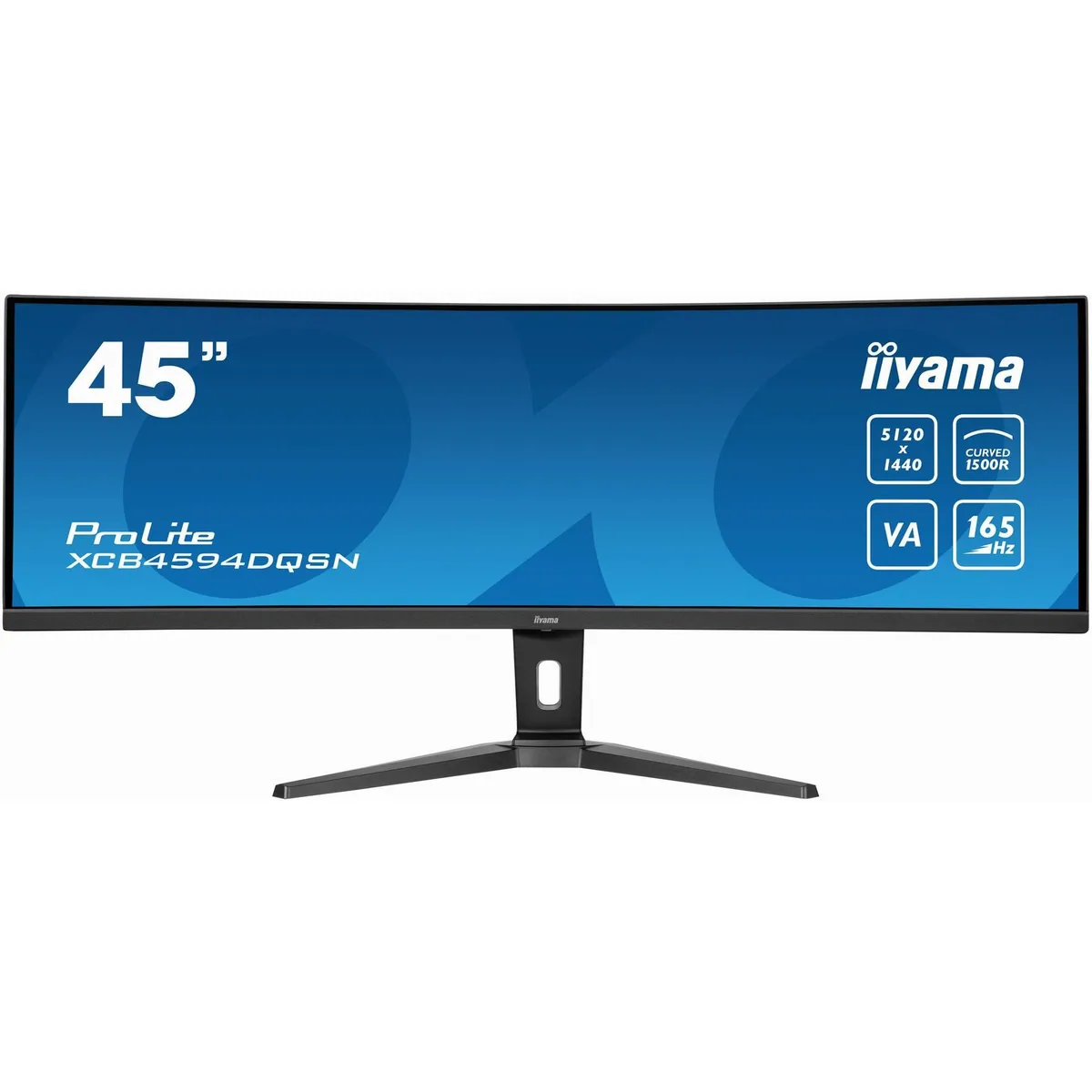 Iiyama ProLite XCB4594DQSN, 44.5 Zoll Curved-LED-Monitor, 165 Hz, Dual QHD, KVM-Switch