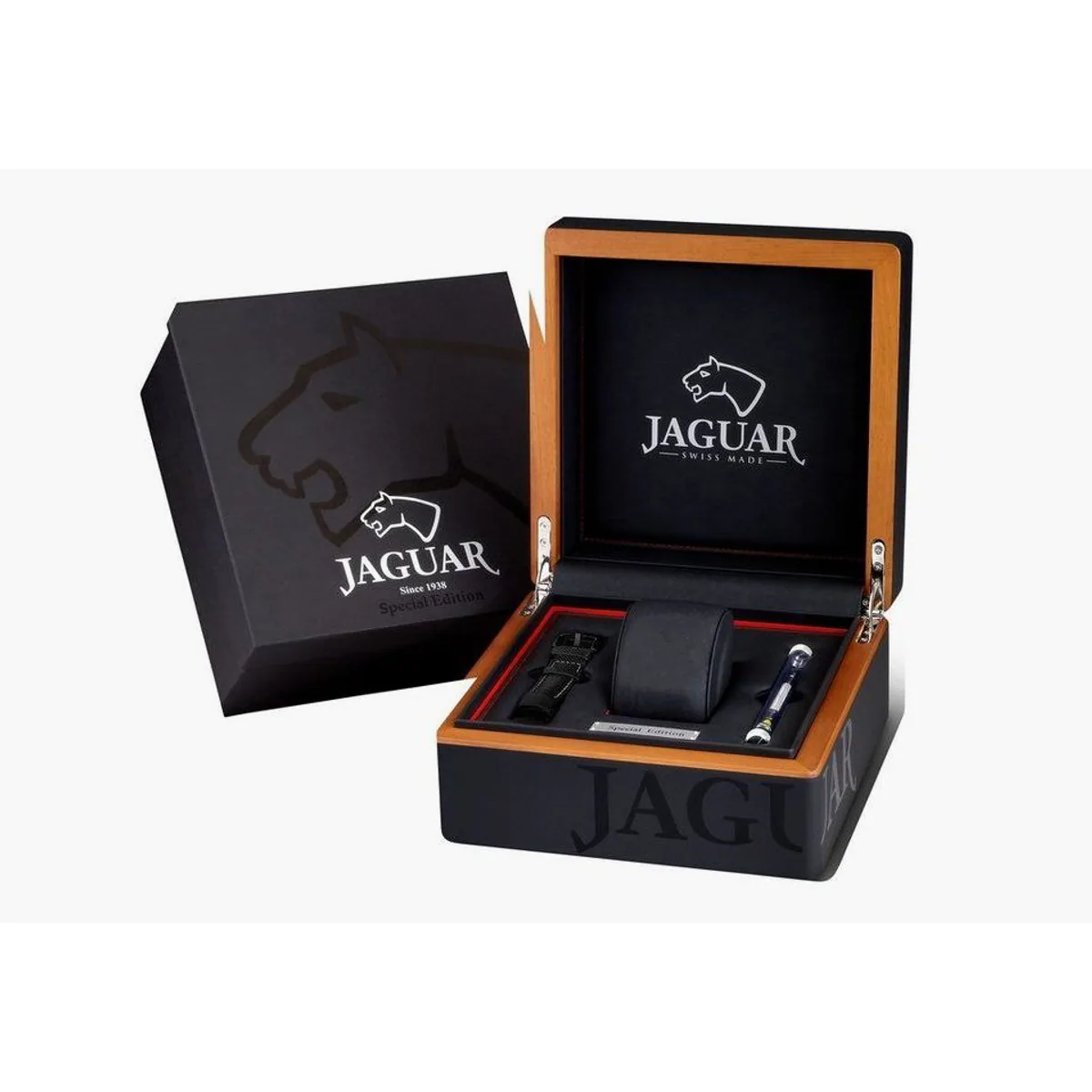 Jaguar Chronograph J691/1, 3-teiliges Set, Wechselband & Werkzeug, Swiss Made 2