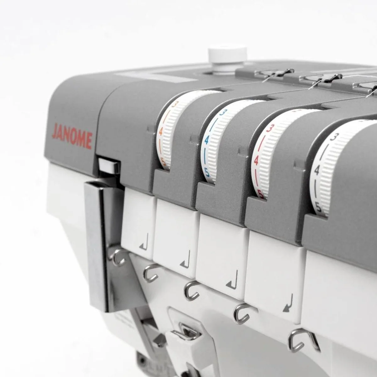 Janome CoverPro 3000P, 3-fach Coverstich, LED-Beleuchtung, großer Stoffdurchlass 4
