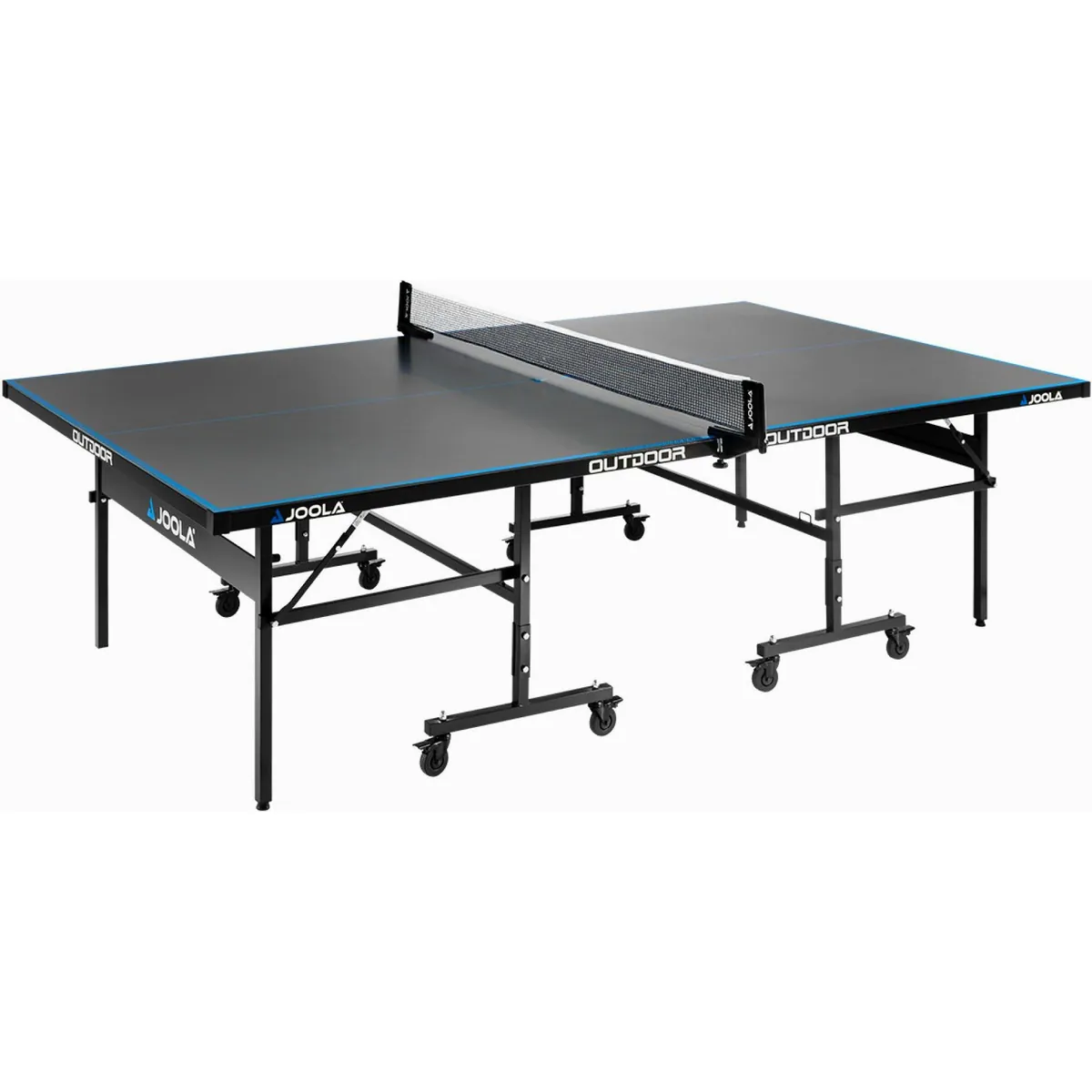 Joola Outdoor J200A Tischtennisplatte, transportabel, wetterfest, höhenverstellbar