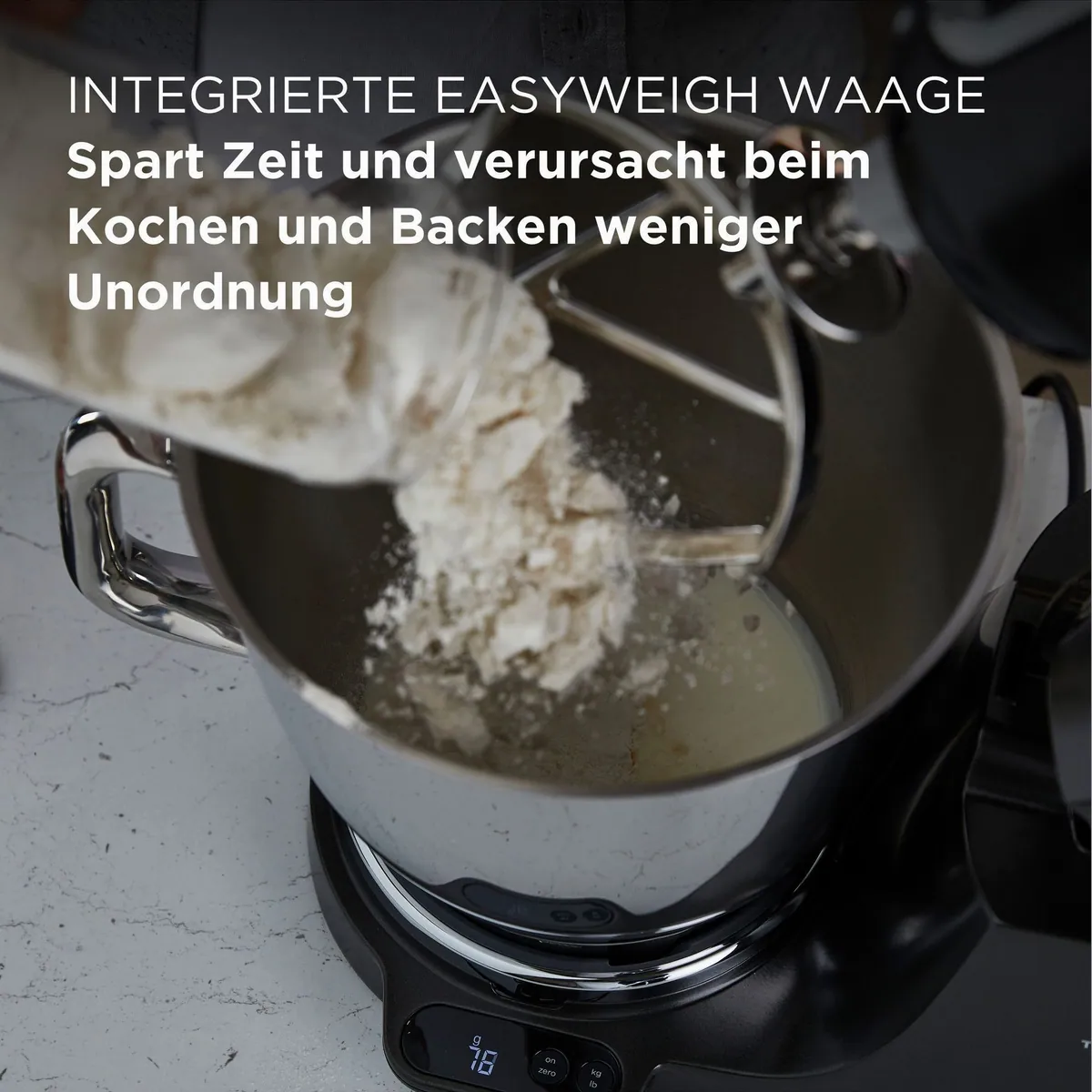 Kenwood Titanium Chef Baker XL, 1200 W, 7 l Schüssel, EasyWeigh-Waage 5