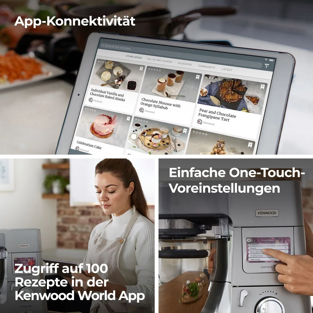 KENWOOD Cooking Chef XL KCL95.424SI, integrierte Waage, umfangreiches Zubehör 4