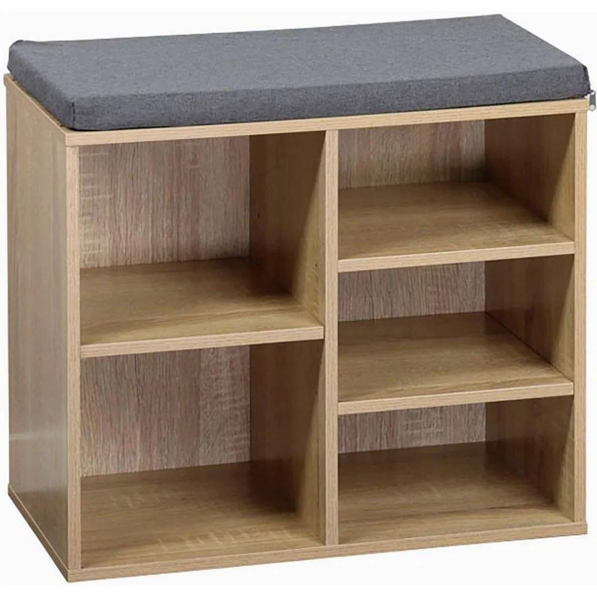 Kesper Schuhschrank mit Sitzkissen, flexible Einlegeböden, FSC-zertifiziert