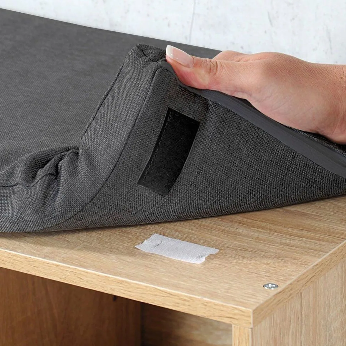 Kesper Schuhschrank mit Sitzkissen, flexible Einlegeböden, FSC-zertifiziert 5