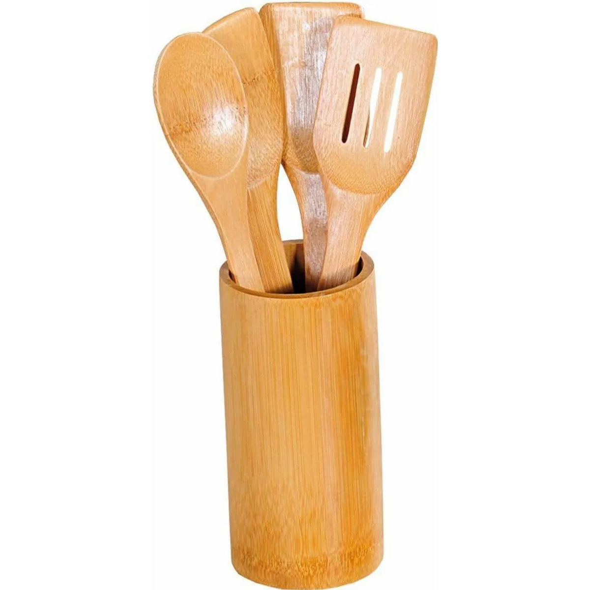 Kesper Küchenorganizer-Set, FSC-zertifiziertes Bambusholz, vielseitig, platzsparend — 5-teilig