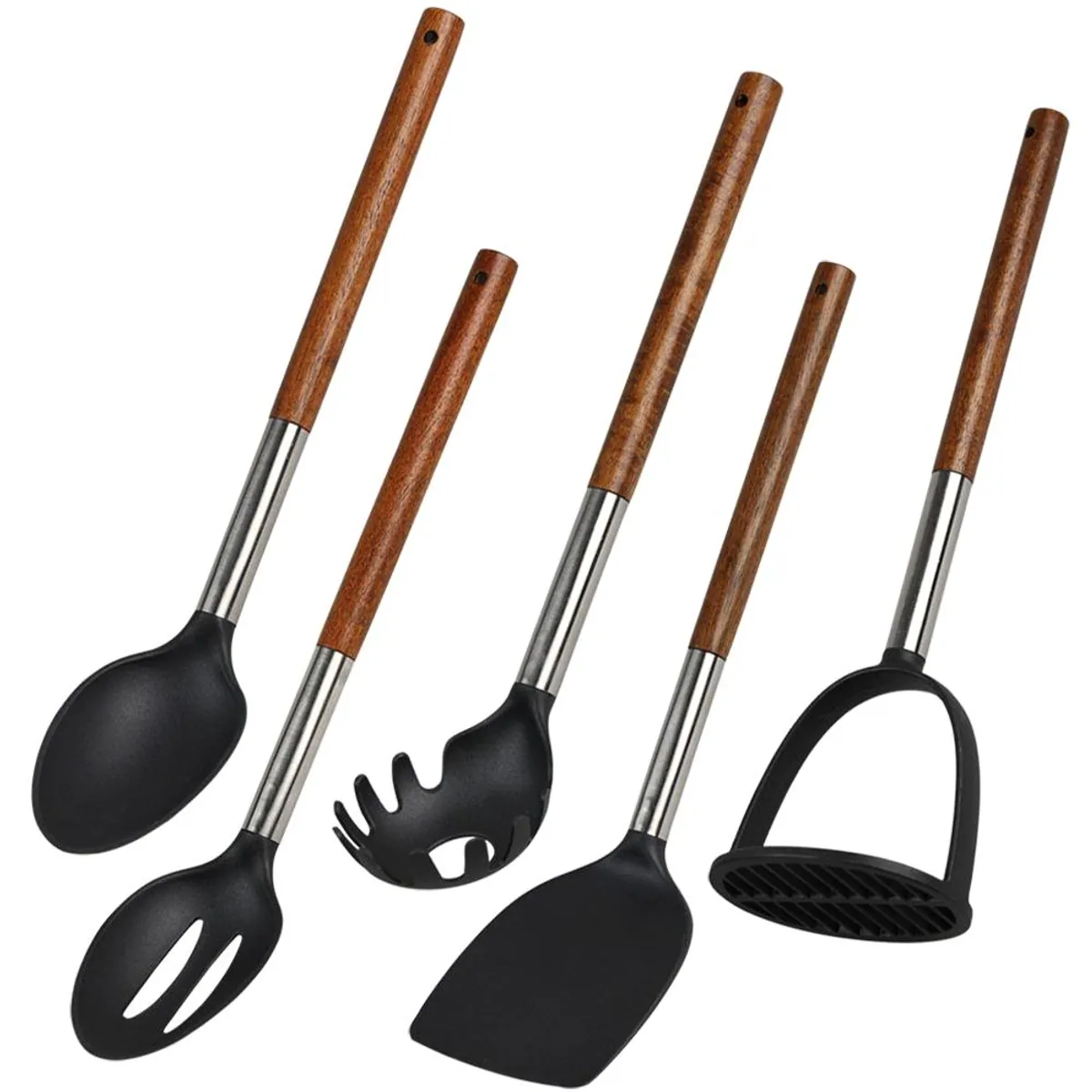 Kesper Kochbesteck-Set, 5-teilig, vielseitig und ergonomisch