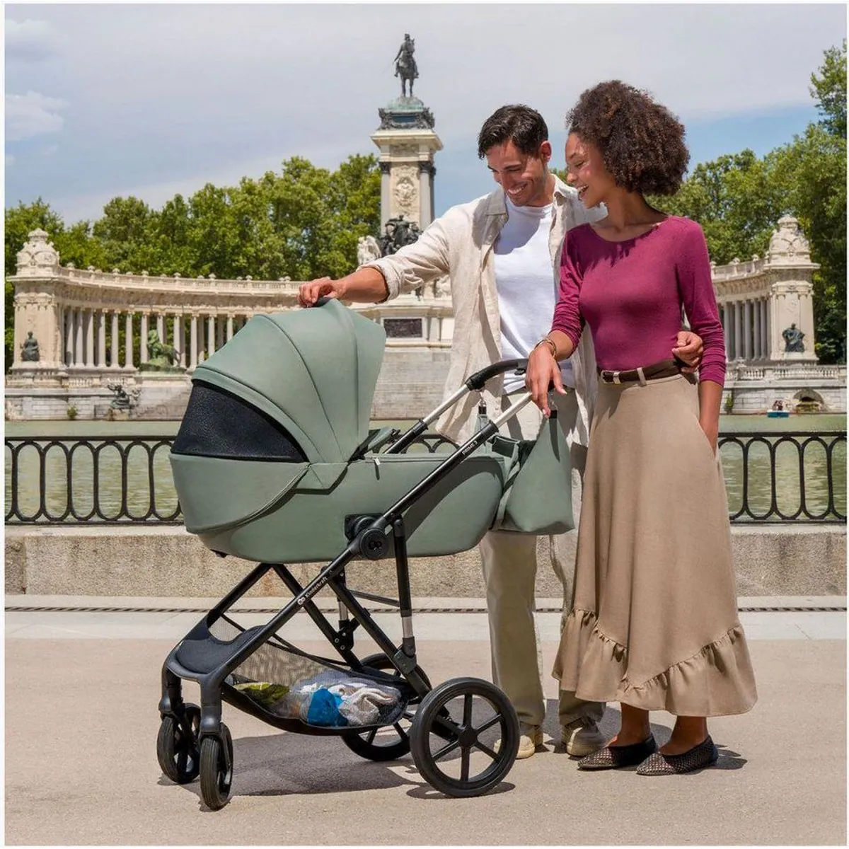 Kinderkraft PRIME 3in1 Kombi-Kinderwagen, vielseitig einsetzbar, sicher und komfortabel 2